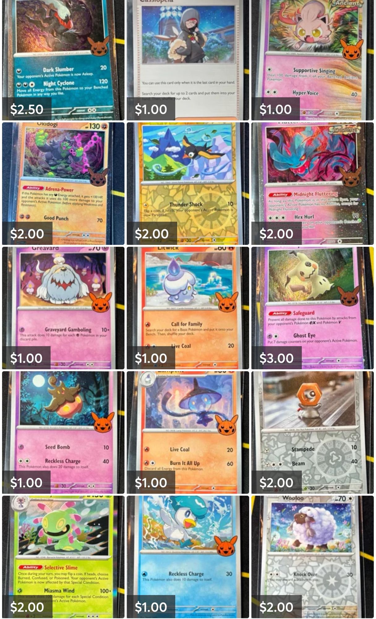 I sell cards to feed my pizza habit and to open more cards
Mercari: MrBenShow Pokémon 
Bundle orders get the hook up
https://www.mercari.com/u/mrbenshowpokemon?sv=0

#MrBenShow #Pokemon #Cards #PokemonCards #Games #DisneyLorcana #Lorcana #Disney #DragonBall #OnePiece #YuGiOh