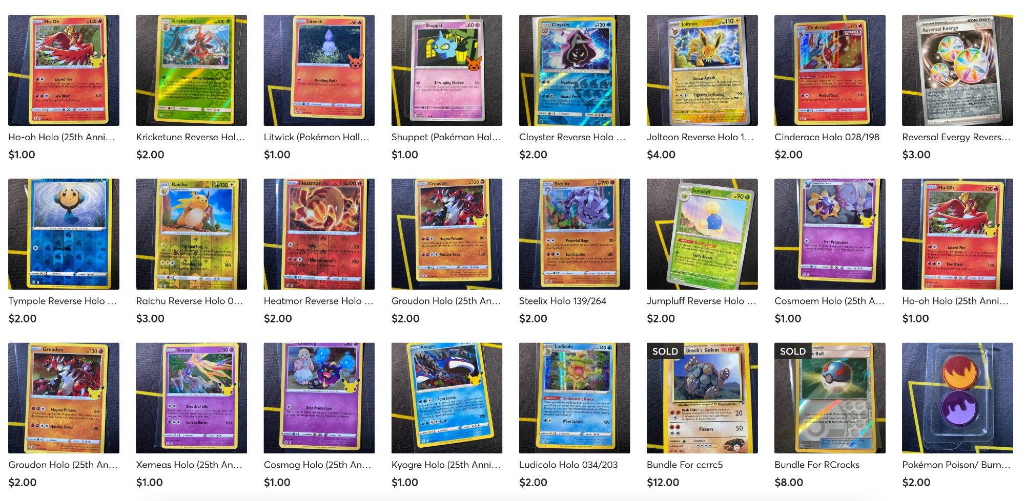 New cards on my #Mercari #Pokemon store, - MrBenShow Pokémon - GO CHECK IT OUT!!
https://www.mercari.com/u/422681658/
Mercari Sign Up Code: QWPJCU - Save $10 with first purchase

#PokemonCards #PokemonCardsForSale #CardsForSale #PokemonTradingCardGame #PokemonTCG #PokemonCommunity #PokemonGo #PokemonScarletViolet #PokemonScarletAndViolet
#Selling #ForSale #Sales #Cards #TradingCardsForSale #Pokémon #PokemonSunAndMoon #ScarletAndViolet #SunAndMoon #XY #PokemonXY #WizardsOfTheCoast #Nintendo #WOTC #SecretRare #FullArt #PokemonScarlet #PokemonViolet #PokemonSun #PokemonMoon #PokemonGames #Games #Game #CardGame #CardGames #151 #ParadoxRift