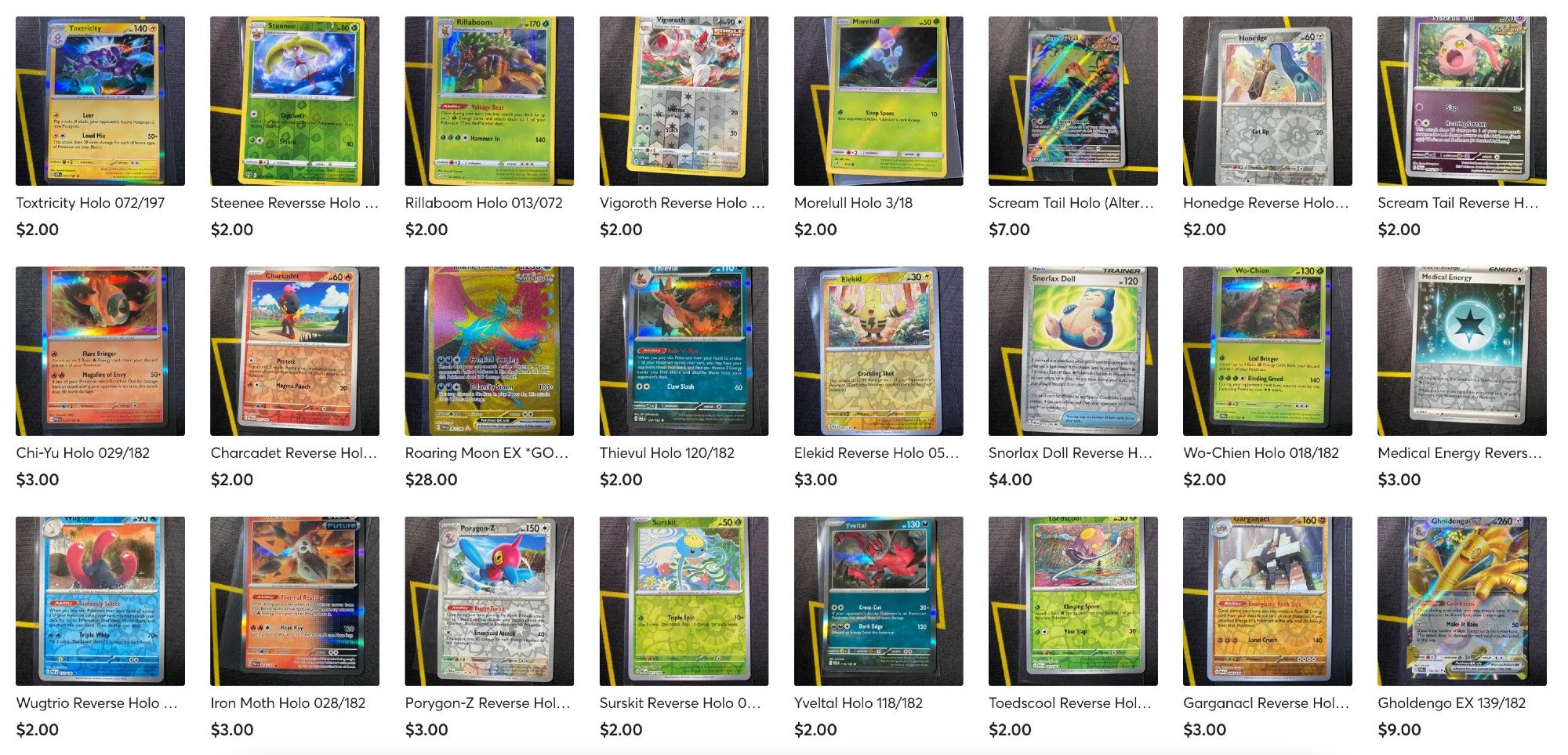 New cards on my #Mercari #Pokemon store, - MrBenShow Pokémon - GO CHECK IT OUT!!
https://www.mercari.com/u/422681658/
Mercari Sign Up Code: QWPJCU - Save $10 with first purchase

#PokemonCards #PokemonCardsForSale #CardsForSale #PokemonTradingCardGame #PokemonTCG #PokemonCommunity #PokemonGo #PokemonScarletViolet #PokemonScarletAndViolet
#Selling #ForSale #Sales #Cards #TradingCardsForSale #Pokémon #PokemonSunAndMoon #ScarletAndViolet #SunAndMoon #XY #PokemonXY #WizardsOfTheCoast #Nintendo #WOTC #SecretRare #FullArt #PokemonScarlet #PokemonViolet #PokemonSun #PokemonMoon #PokemonGames #Games #Game #CardGame #CardGames