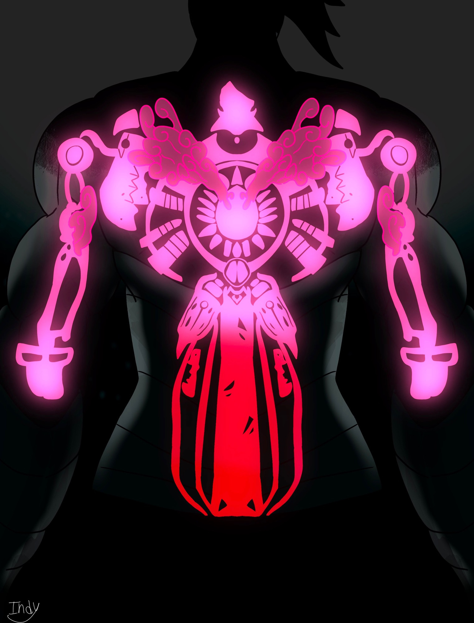 Pink glowing alt