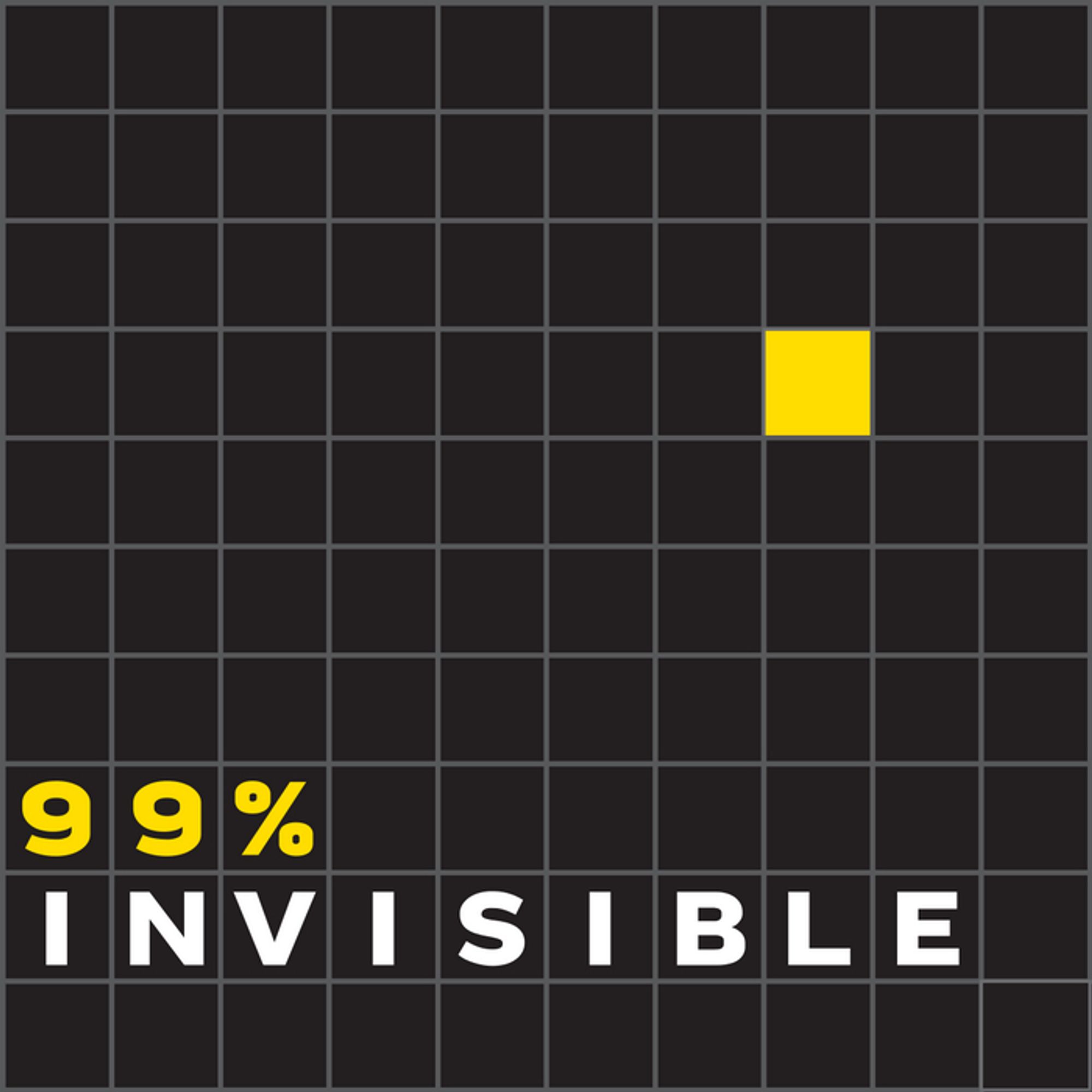 The podcast, 99% Invisible with Roman Mars