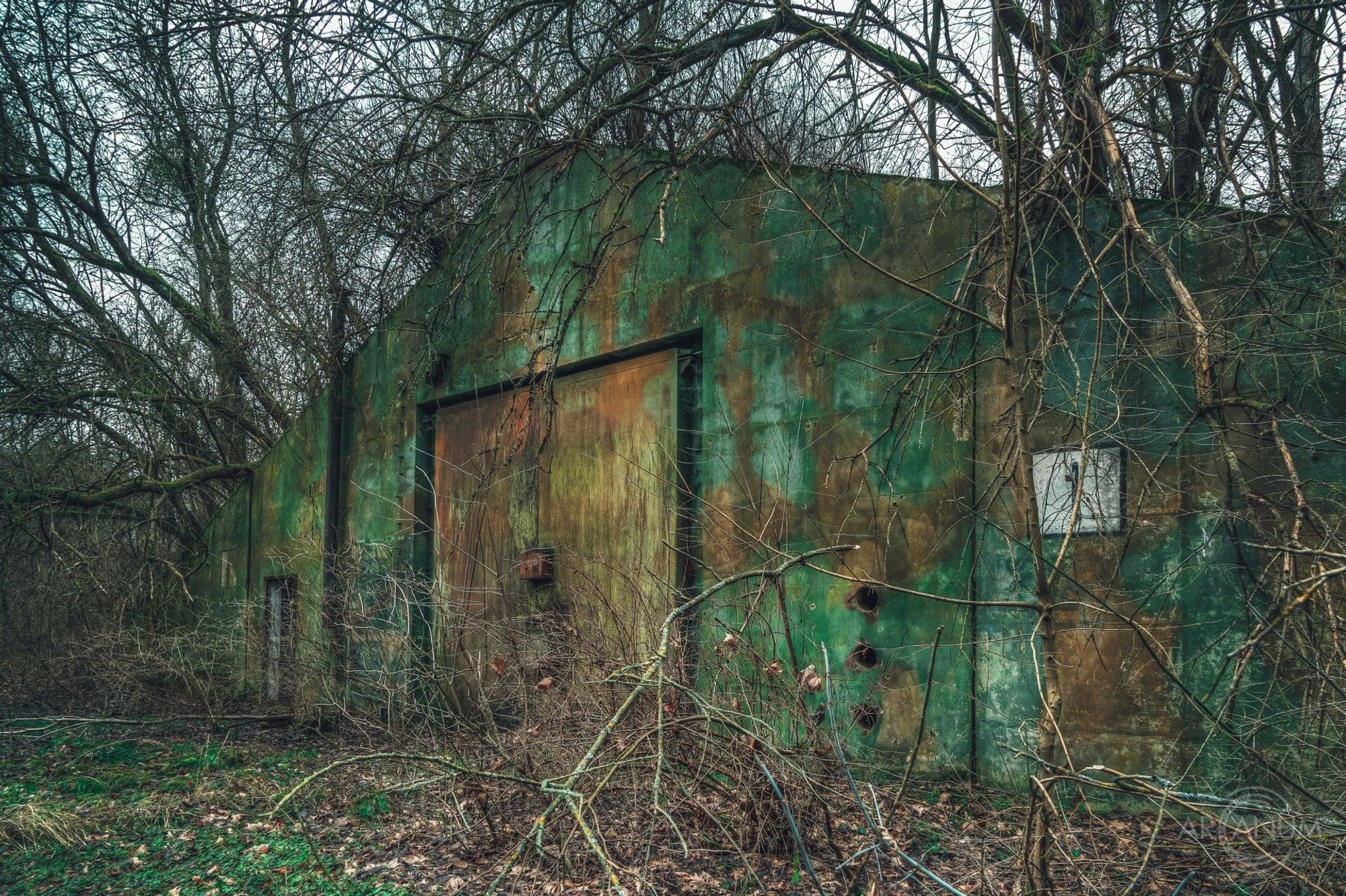 Soviet Ammunitions Depot from the Cold War