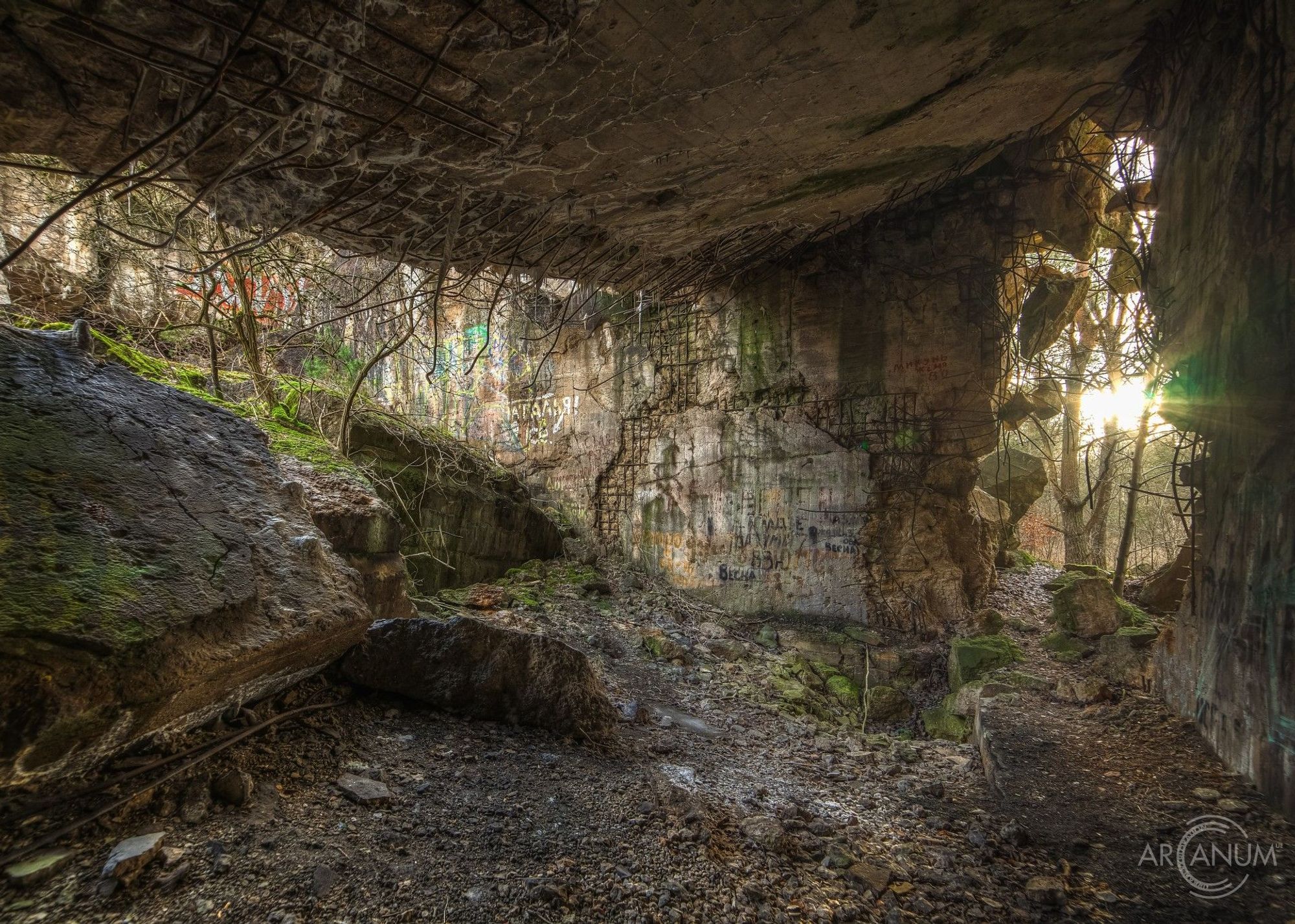 World War II Maintenance Bunker in Germany