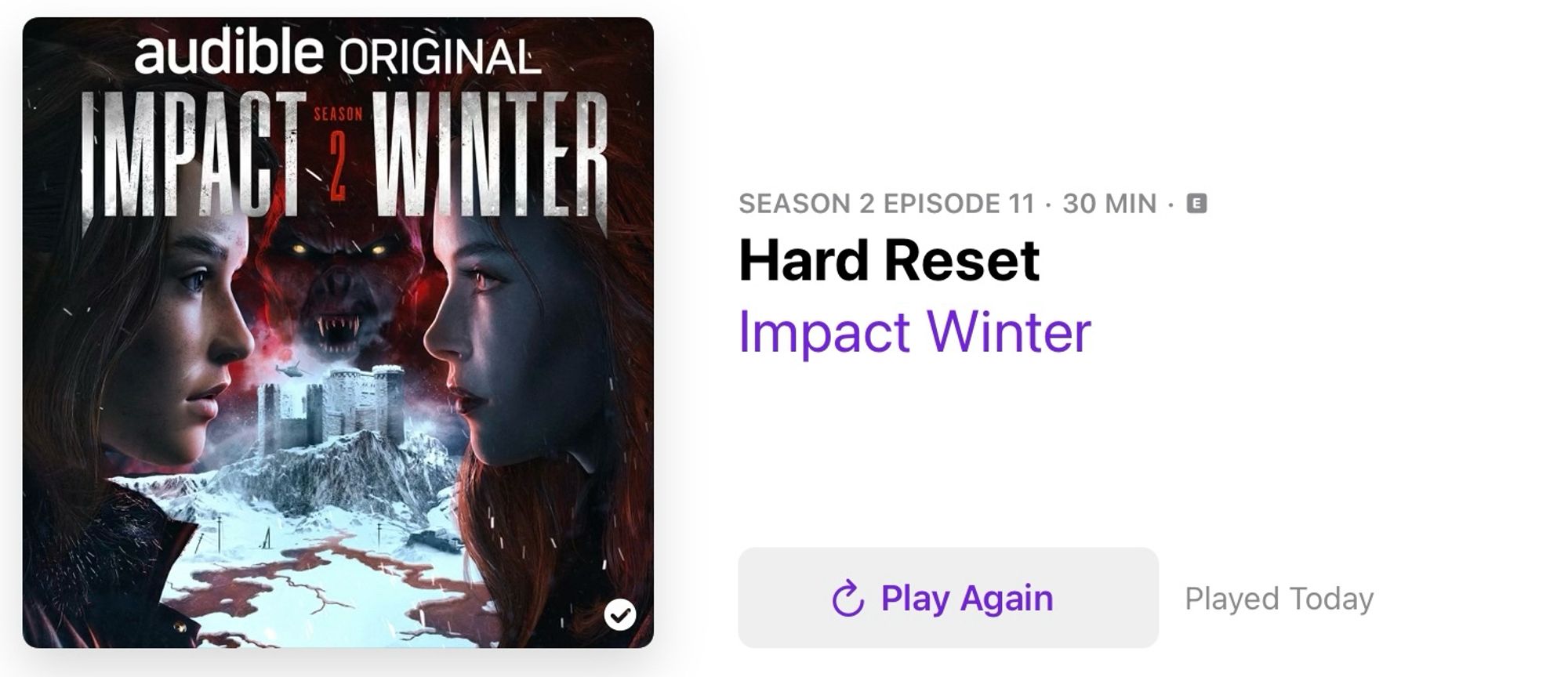 #AudioDrama
#Podcast
#ImpactWinter
#SciFi