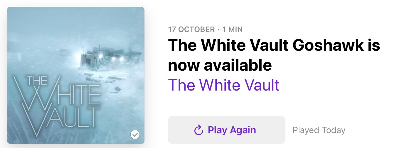 #AudioDrama
#Podcast
#TheWhiteVault
#Drama