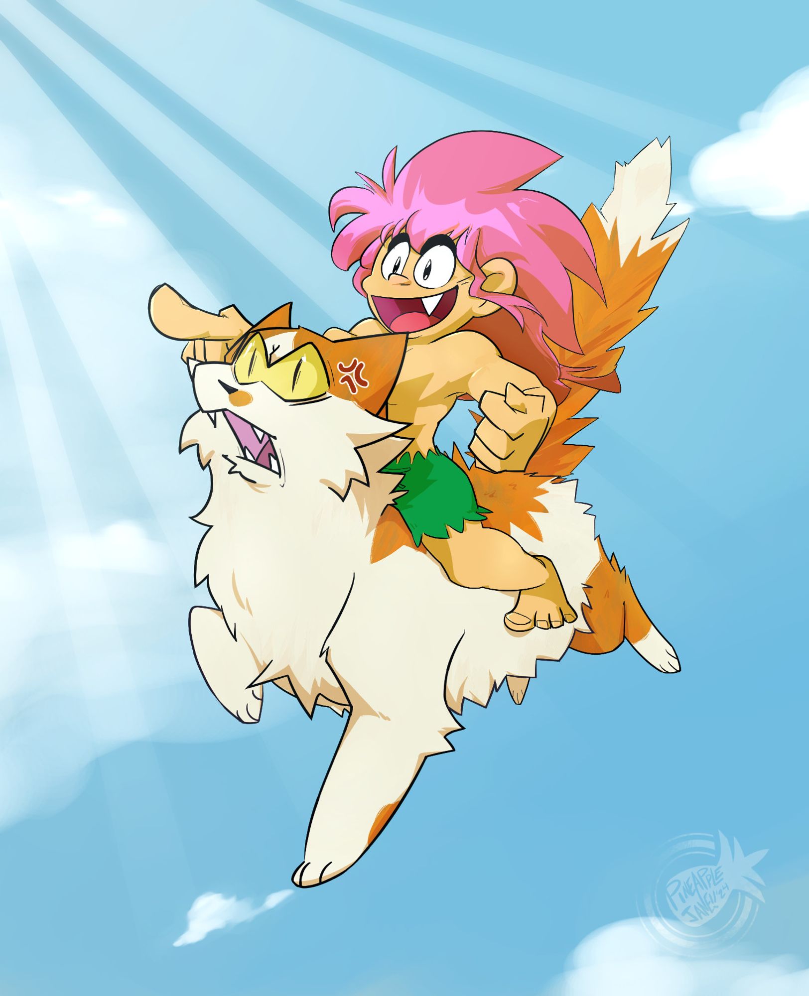 Japanese 80s hit Tomba riding SUNNY FROM RELOADLASTSAVE (The cat hollarin in the bg of the streams sometimes)