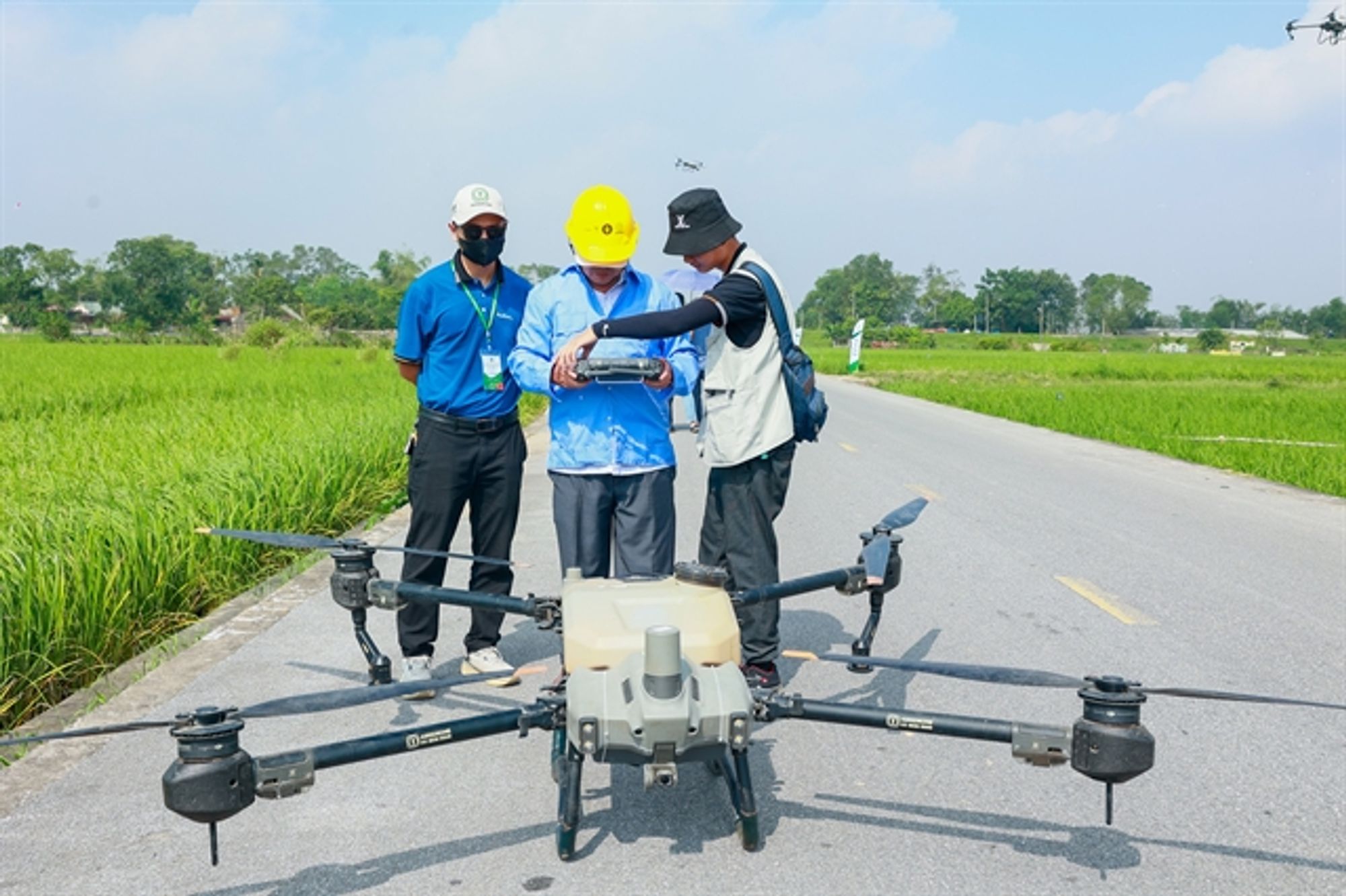 Drone pesticide spraying takes off at training session - VietNam News