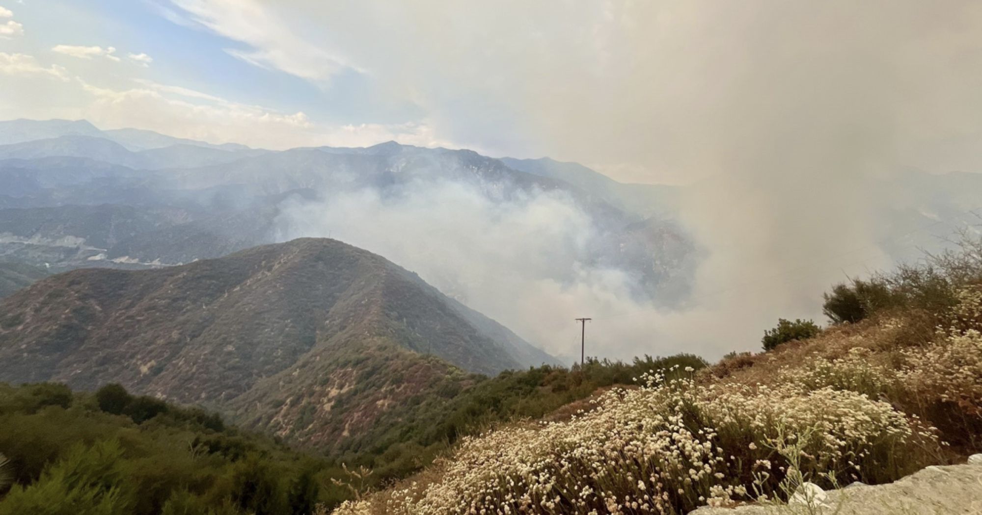 Fire burning in Angeles National Forest prompts evacuation orders