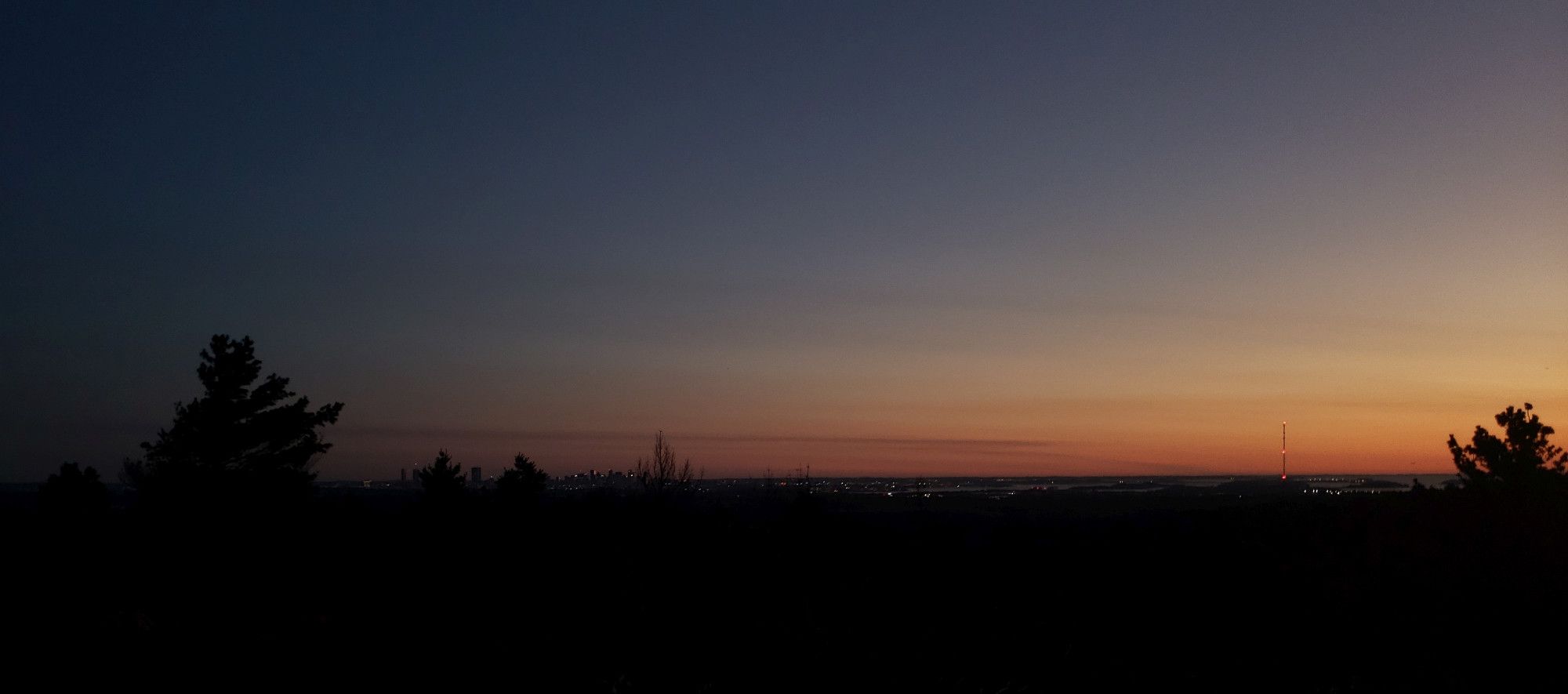 Dawn from Buck Hill on Aug 22nd, 2024