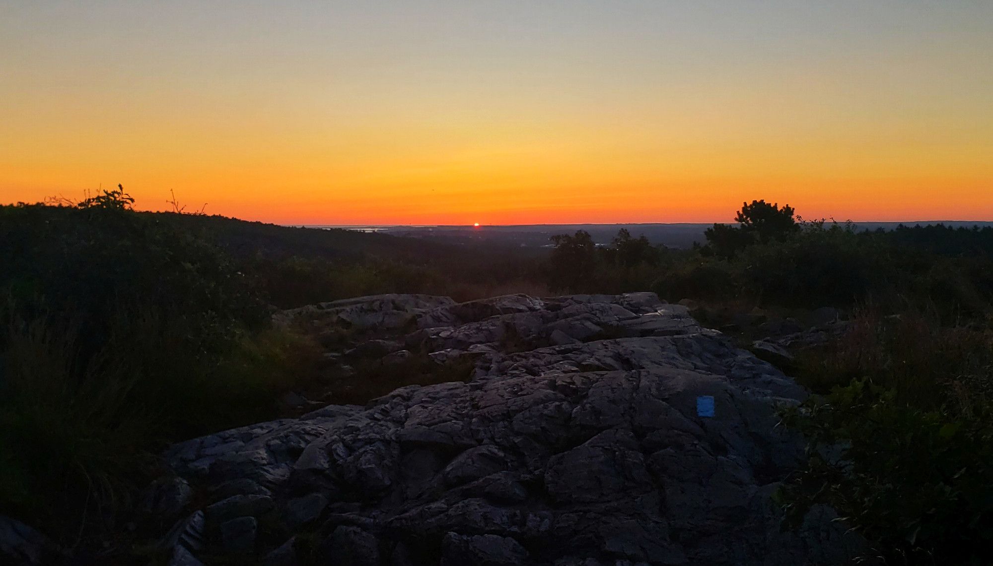 Sunrise from Buck Hill on Aug 22nd, 2024