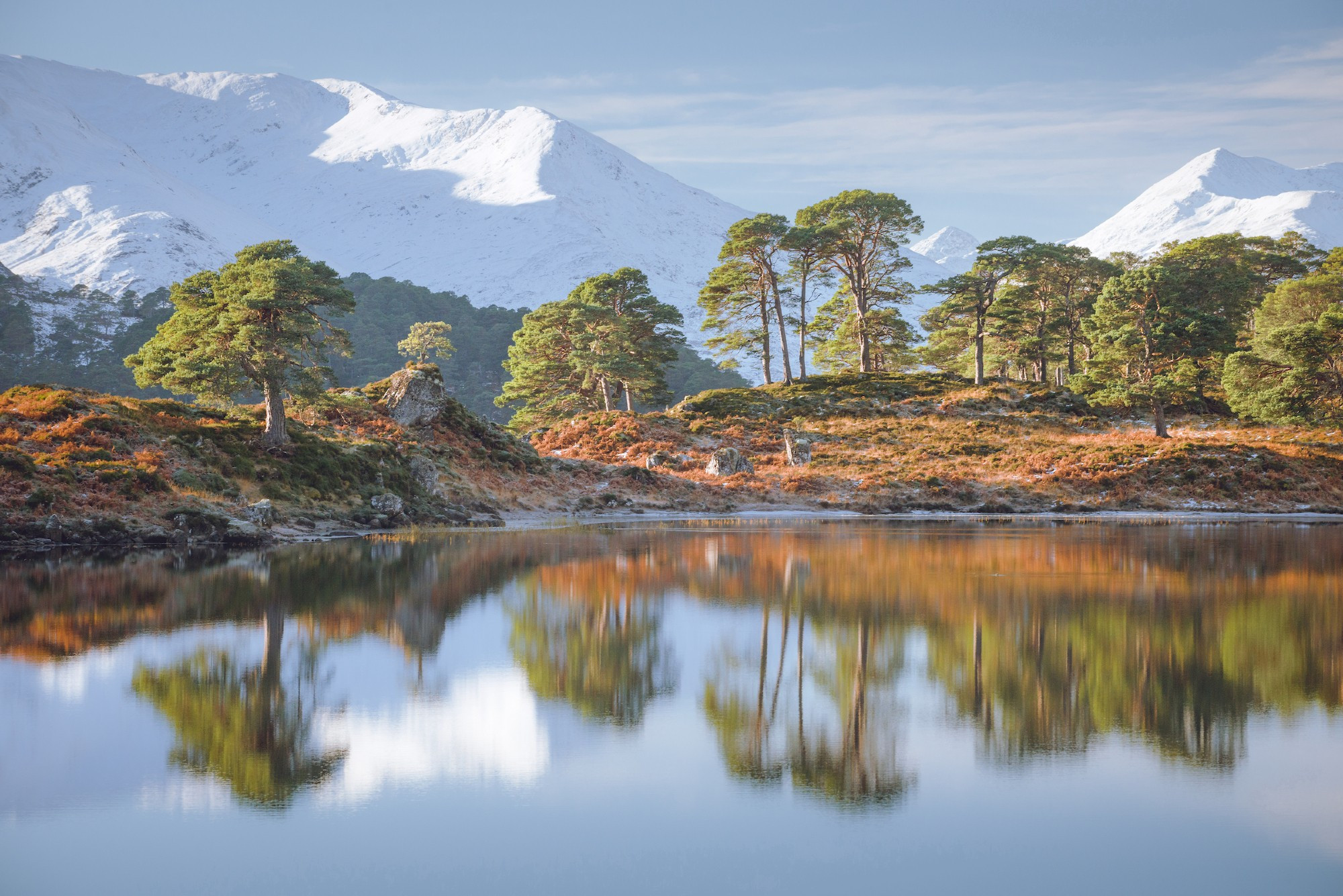 Winter on Loch Affric, Glen Affric #Scotland #Highlands #GlenAffric http://damianshields.com