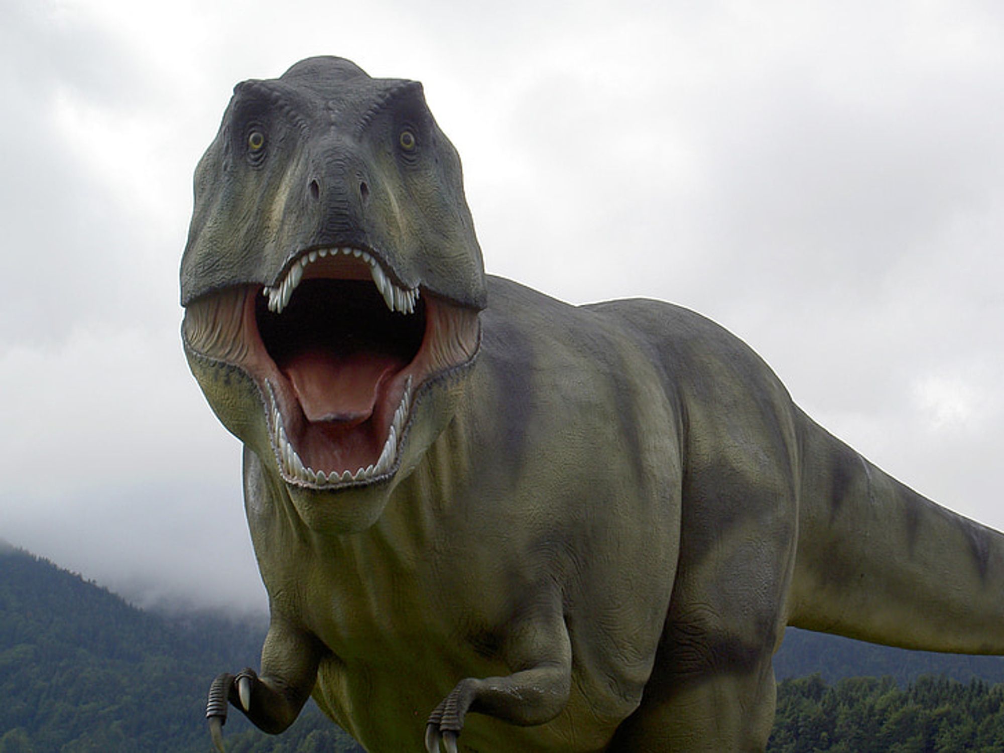 imagem de um t-rex