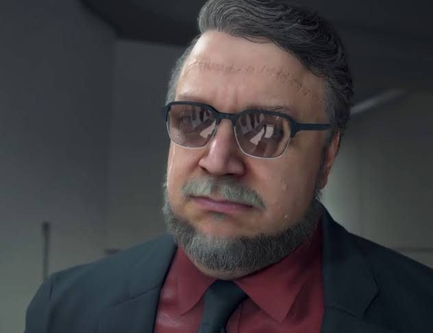 Picture of Deadman from death stranding 
Modeled after Guillermo del Toro