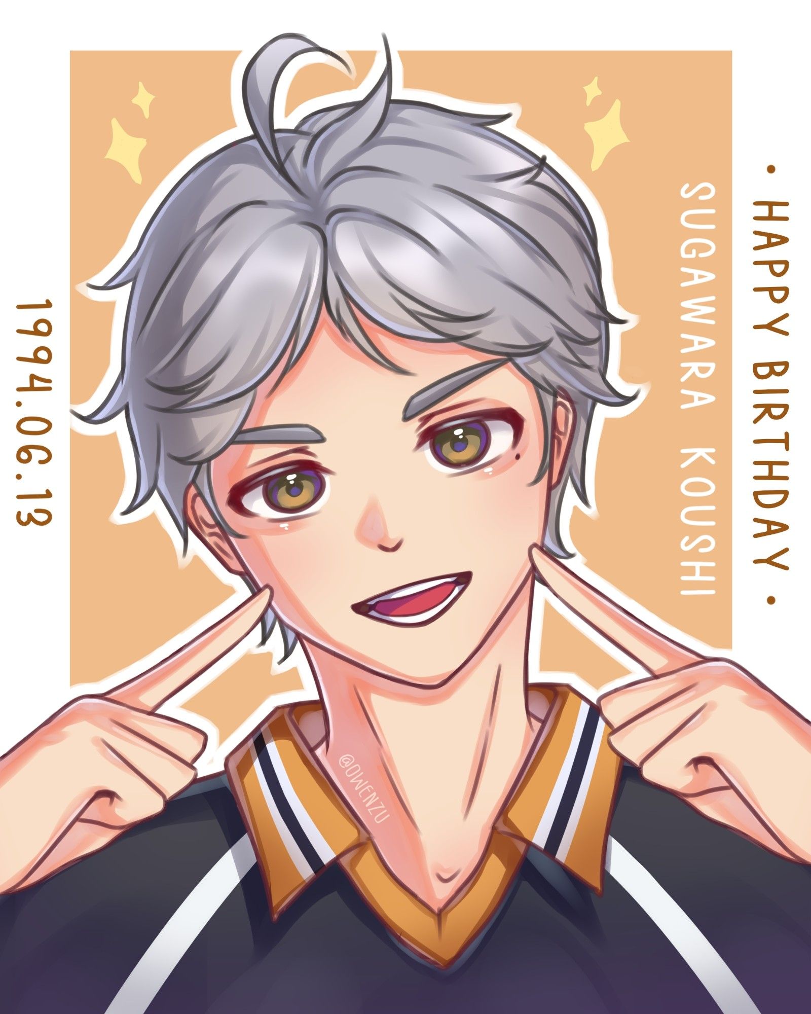 Sugawara haikyuu's birthday🎂🎉🍻