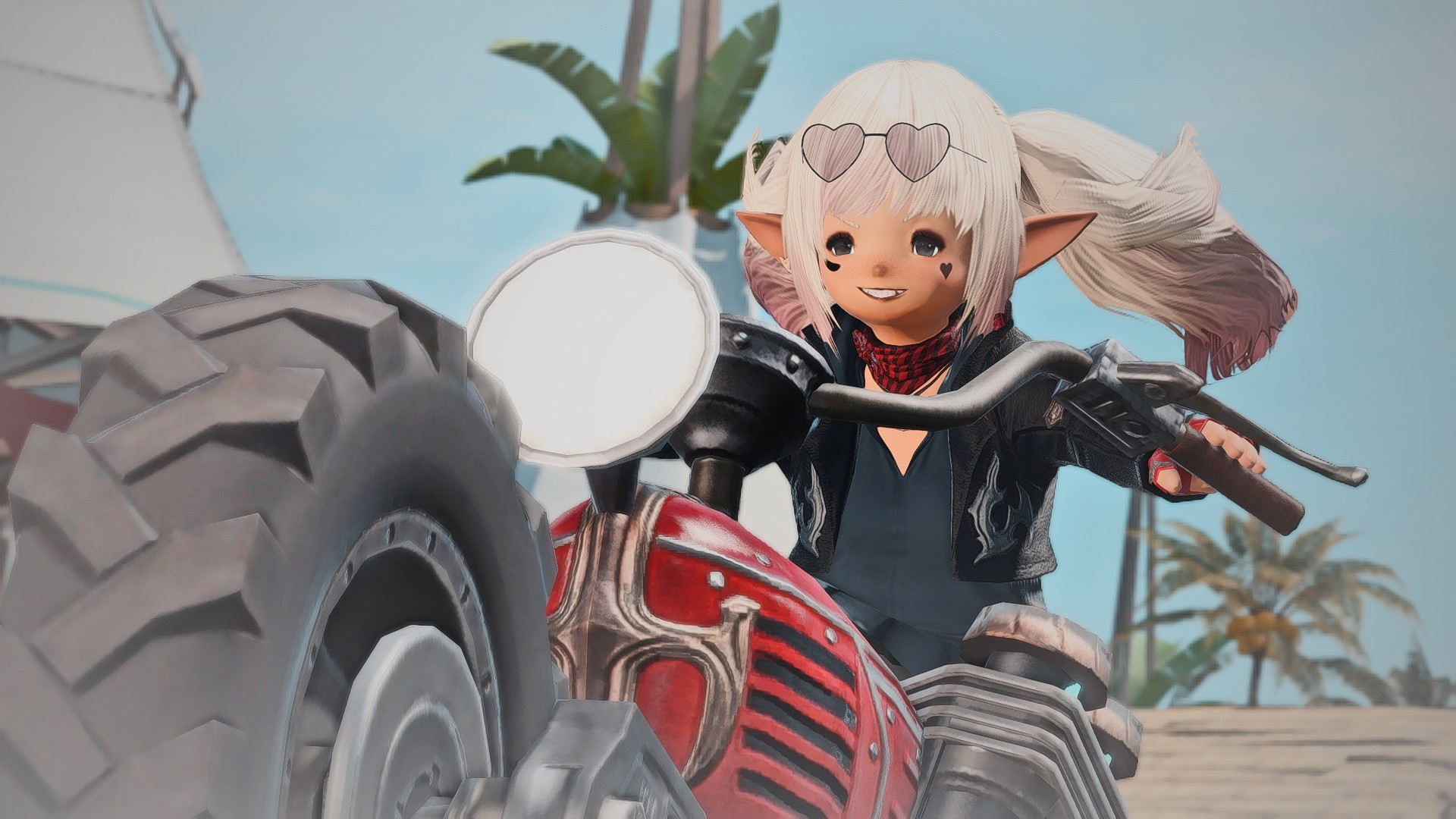 Sunnier image of veritahl enjoying the bike. gods she's so pretty