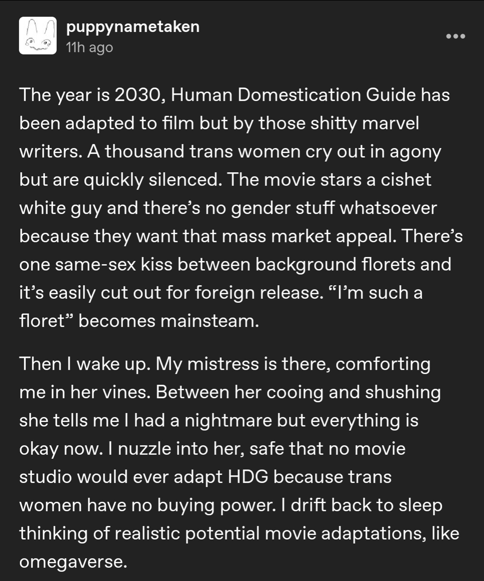 Human Domestication Guide microfic from puppynametaken on tumblr