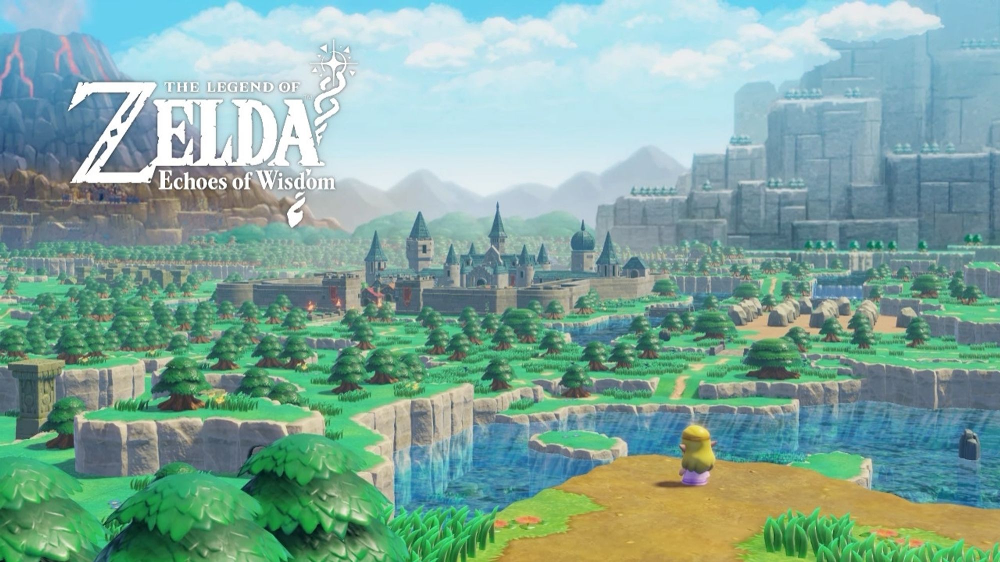 titelbildschirm des neuen zelda games echoes of wisdom