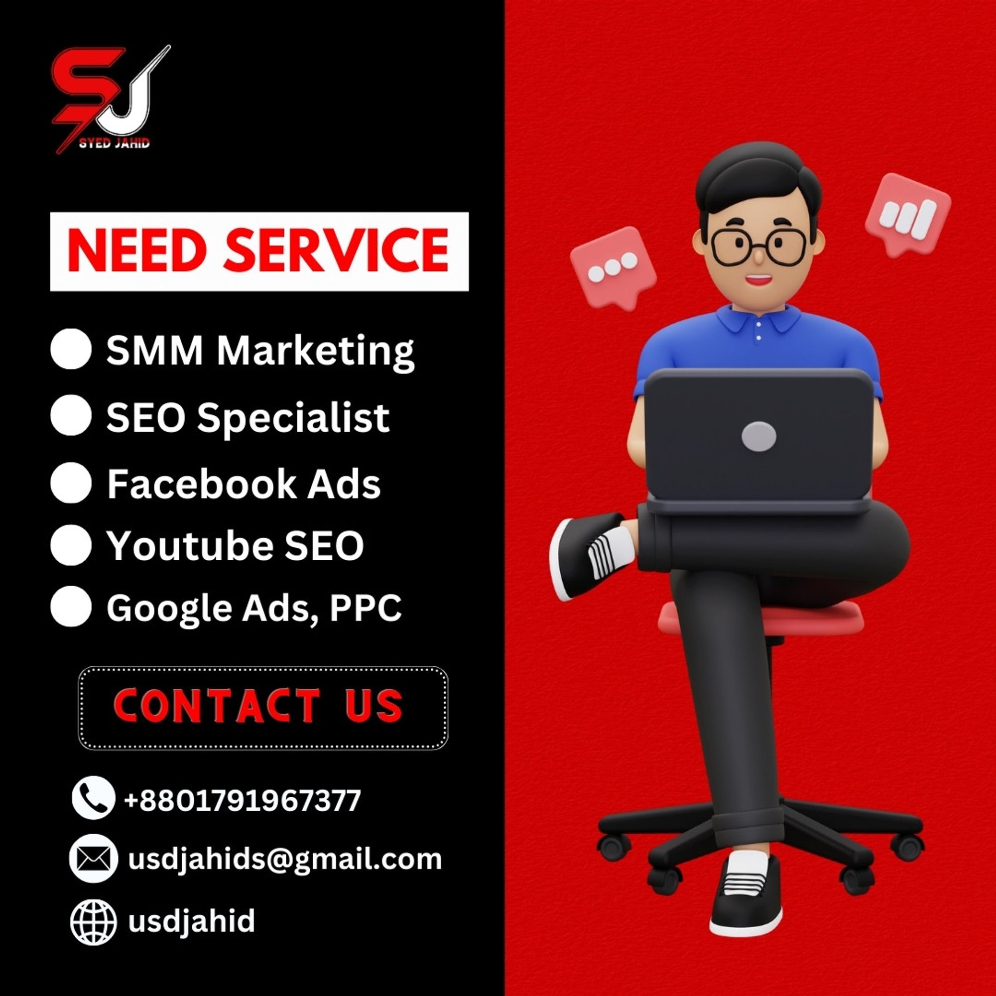 Syed Jahid - Freelancer Service chart