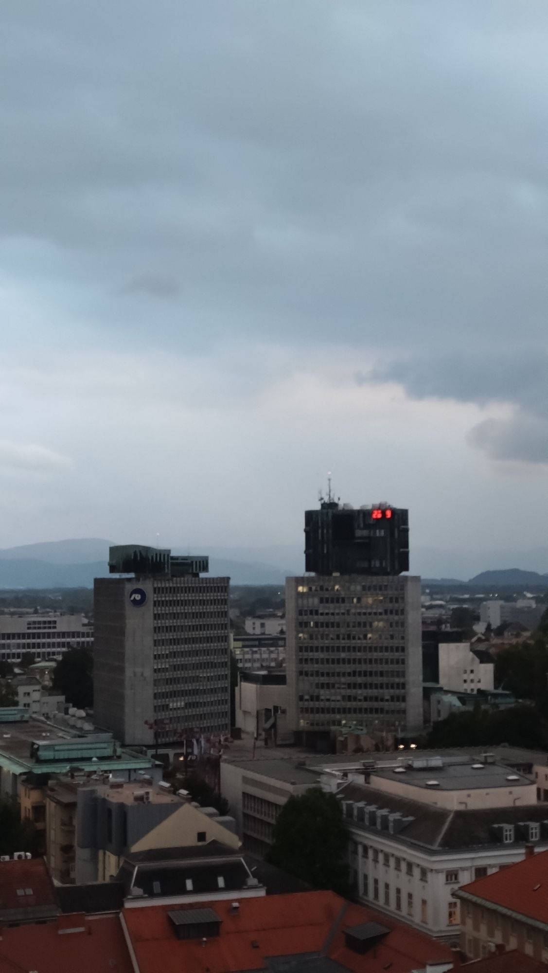 Buildings in Ljubljana from the Socialist Republic of Yugoslavia