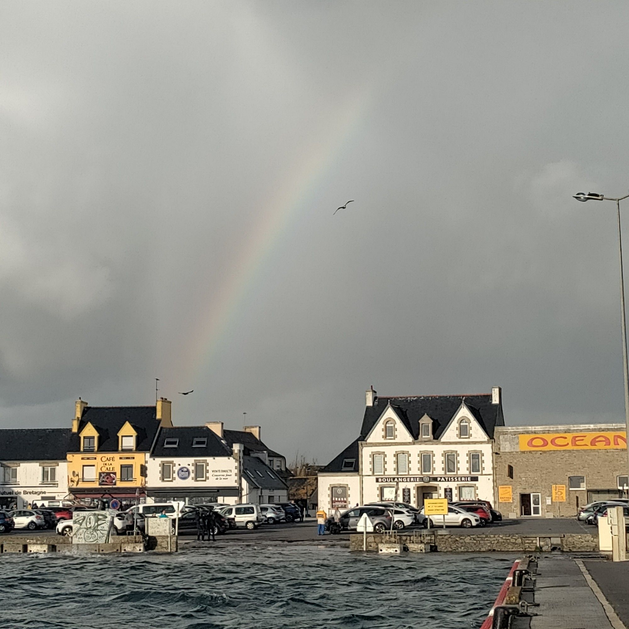 Saint Guénolé, Bretagne, tempête Céline