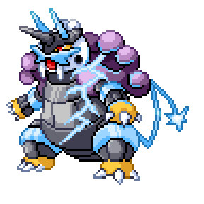 sprite fusion between raikou and aggron