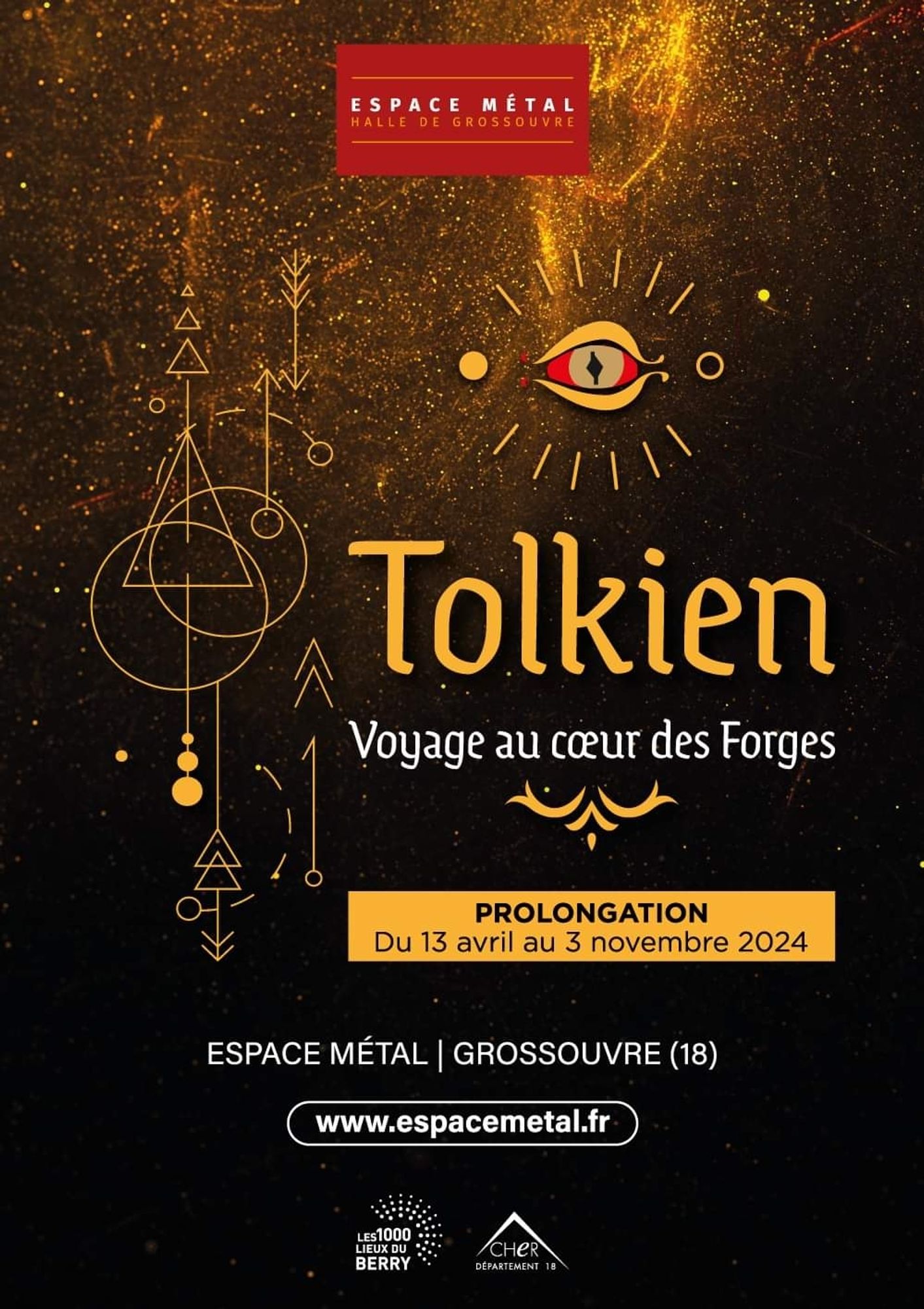 Affiche de l'Expo Tolkien à l'espace métal de Grossouvre (18)