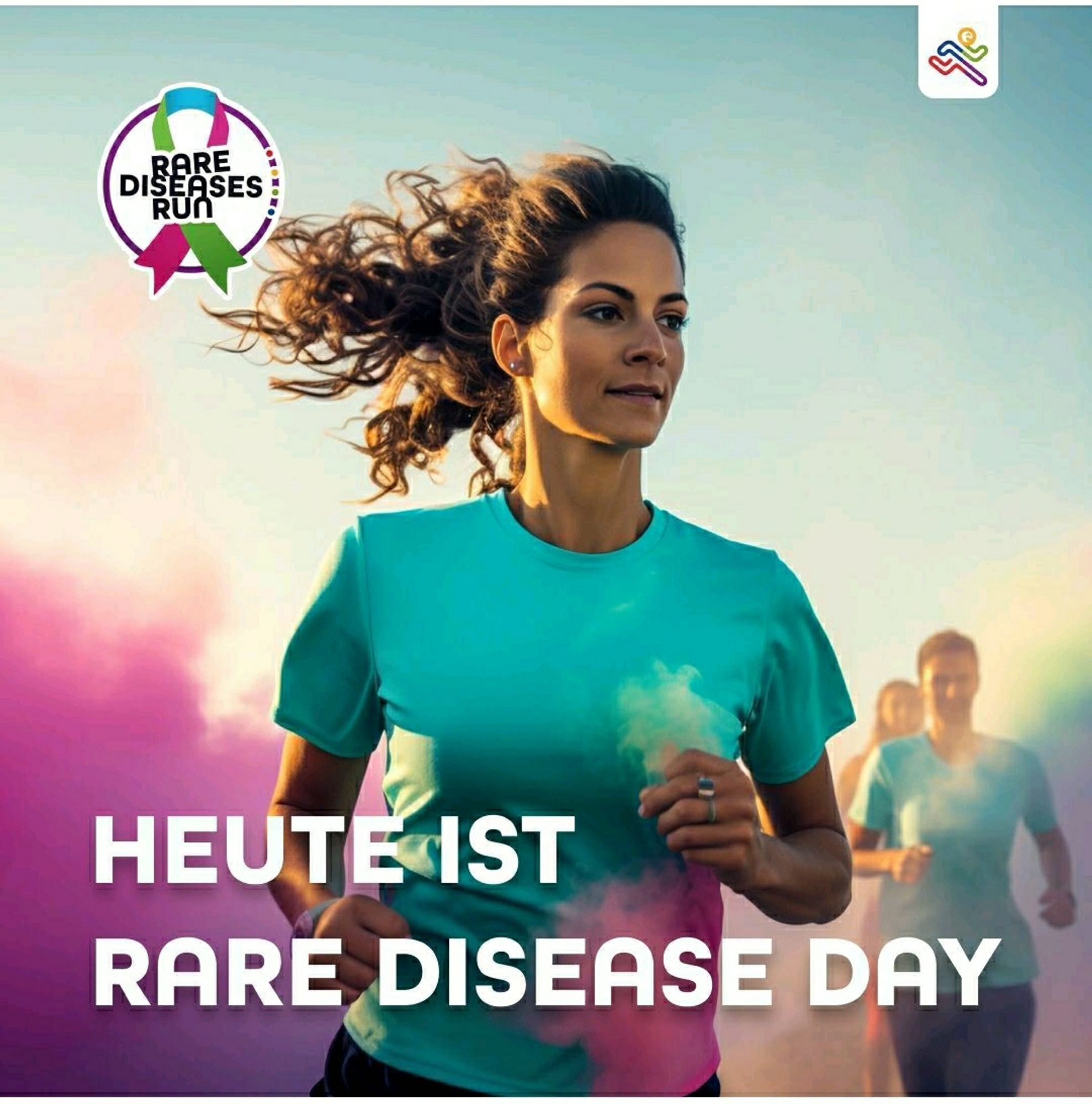 Heute ist Rare Disease Day 
RareDiseasesRun Logo