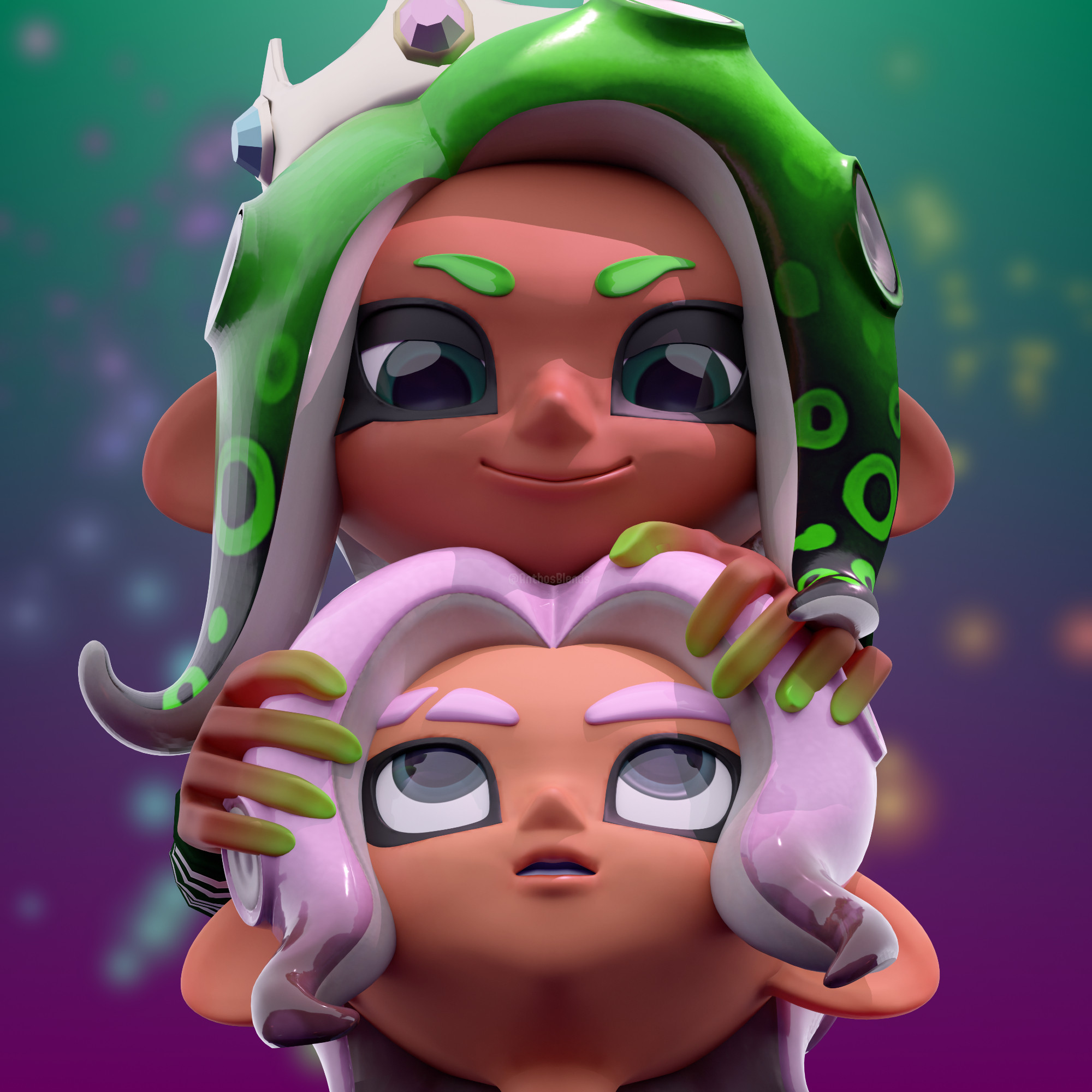 Octoling rigs by TeenageApple