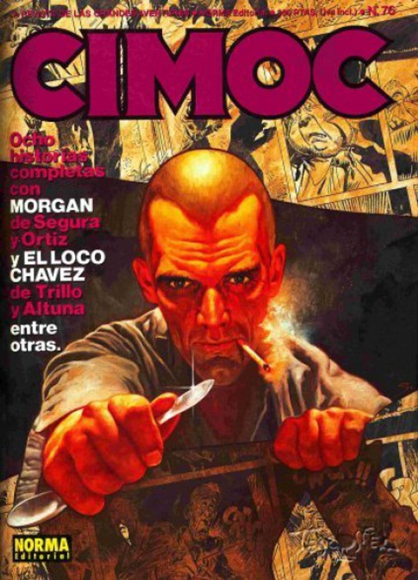 Cimoc #76, Norma Editorial