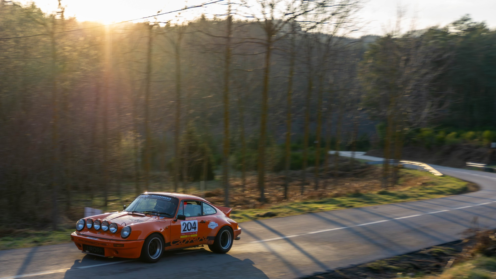 Classic rally Porsche 911 Costa Brava Catalunya