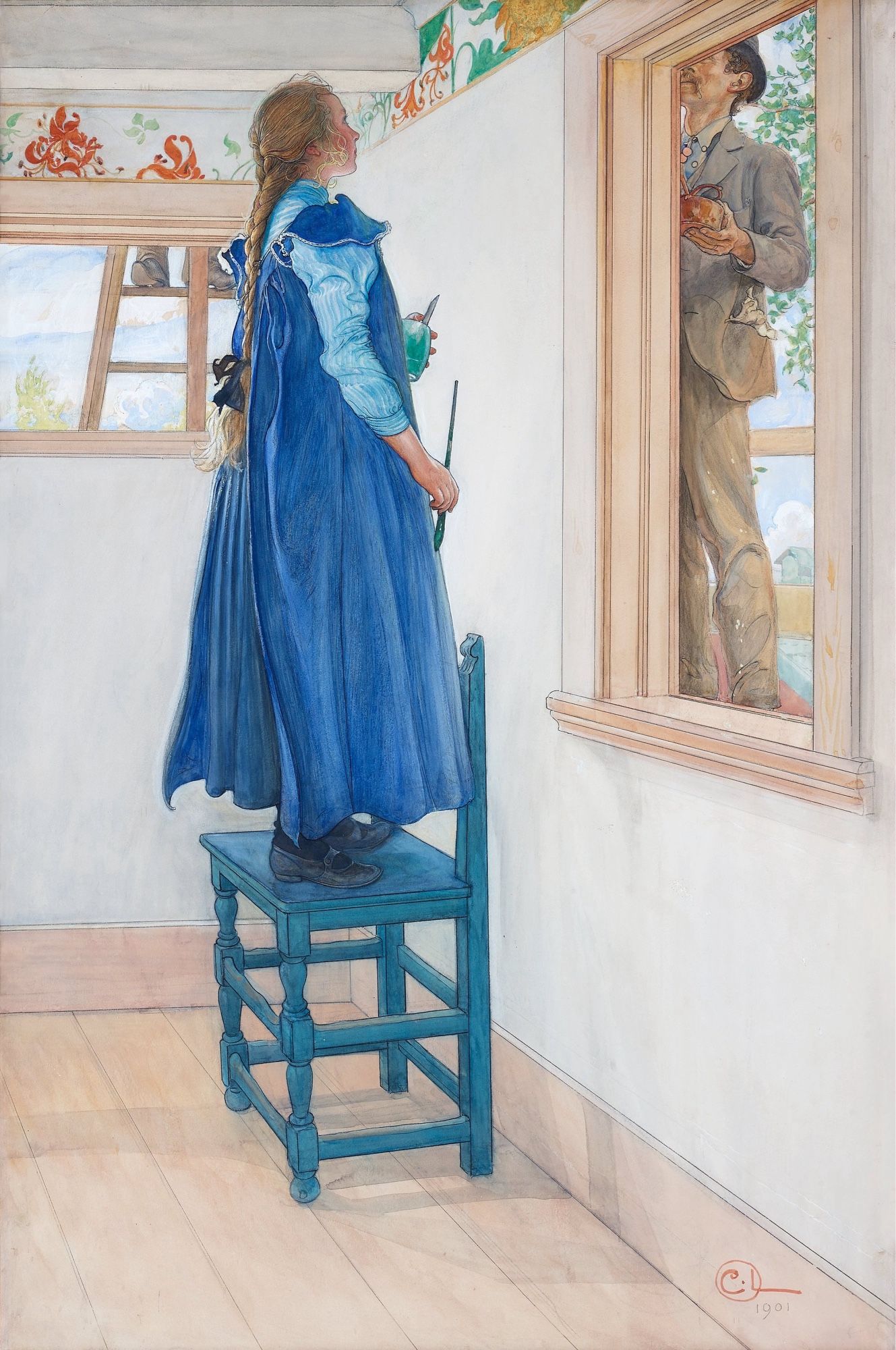 Illustration by Carl Larsson