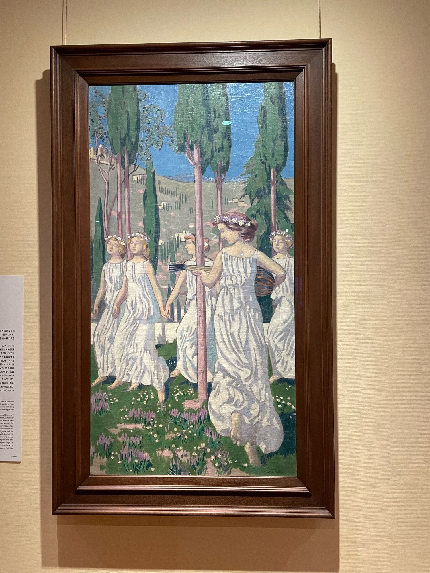 Maurice Denis. I always love his vibe of a sort of medieval Midsommar