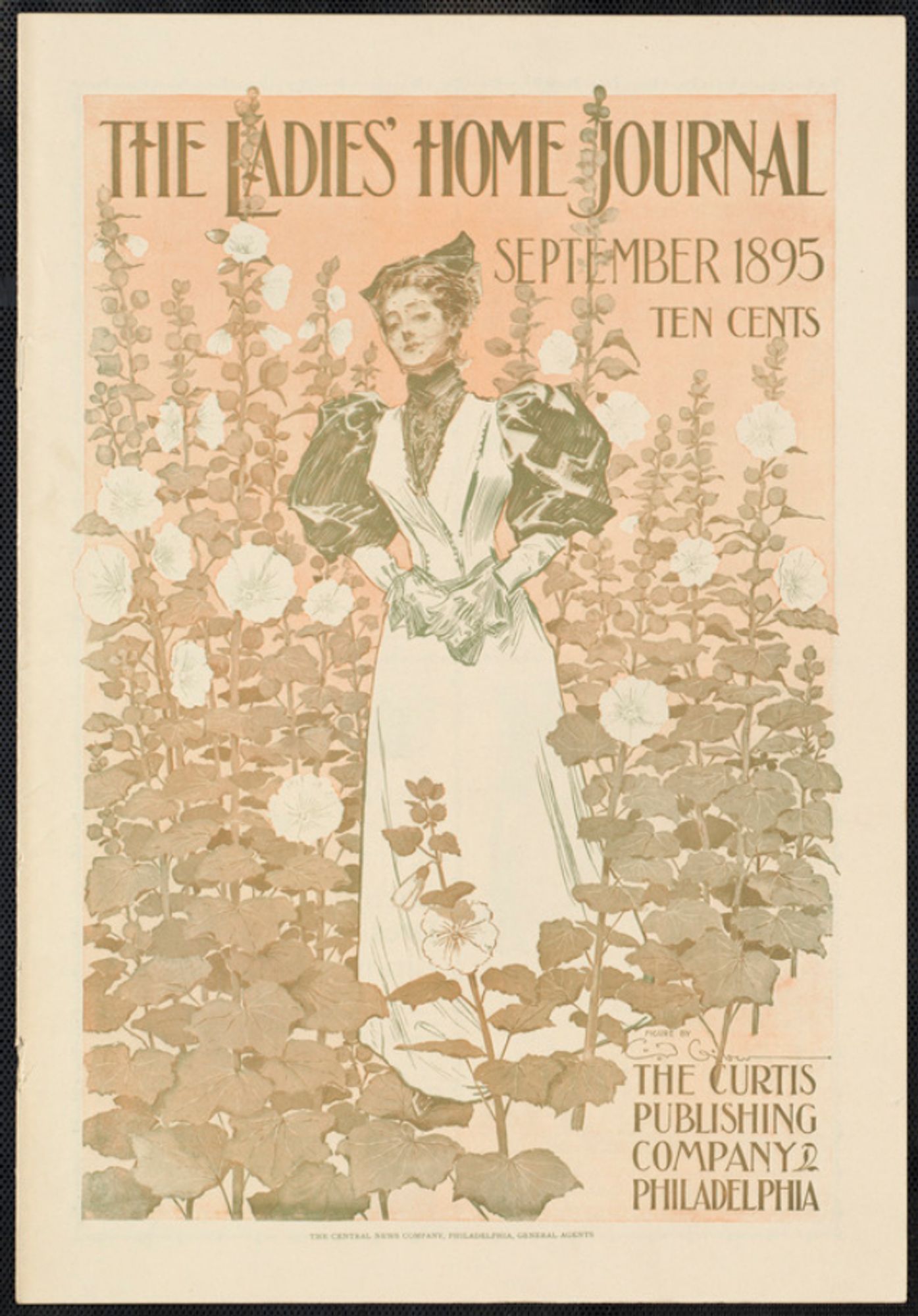 the illustration on the cover of the magazine, with text added 