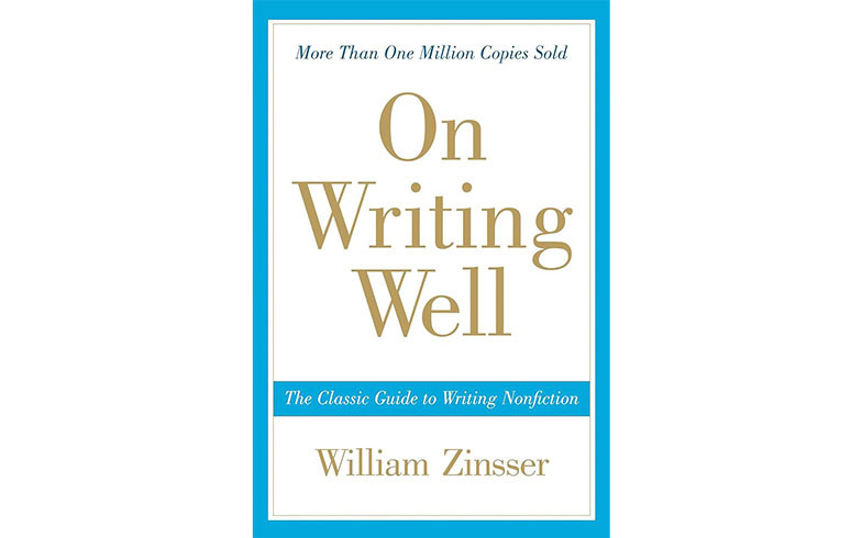 cover of the book "on writing well" by william zinsser