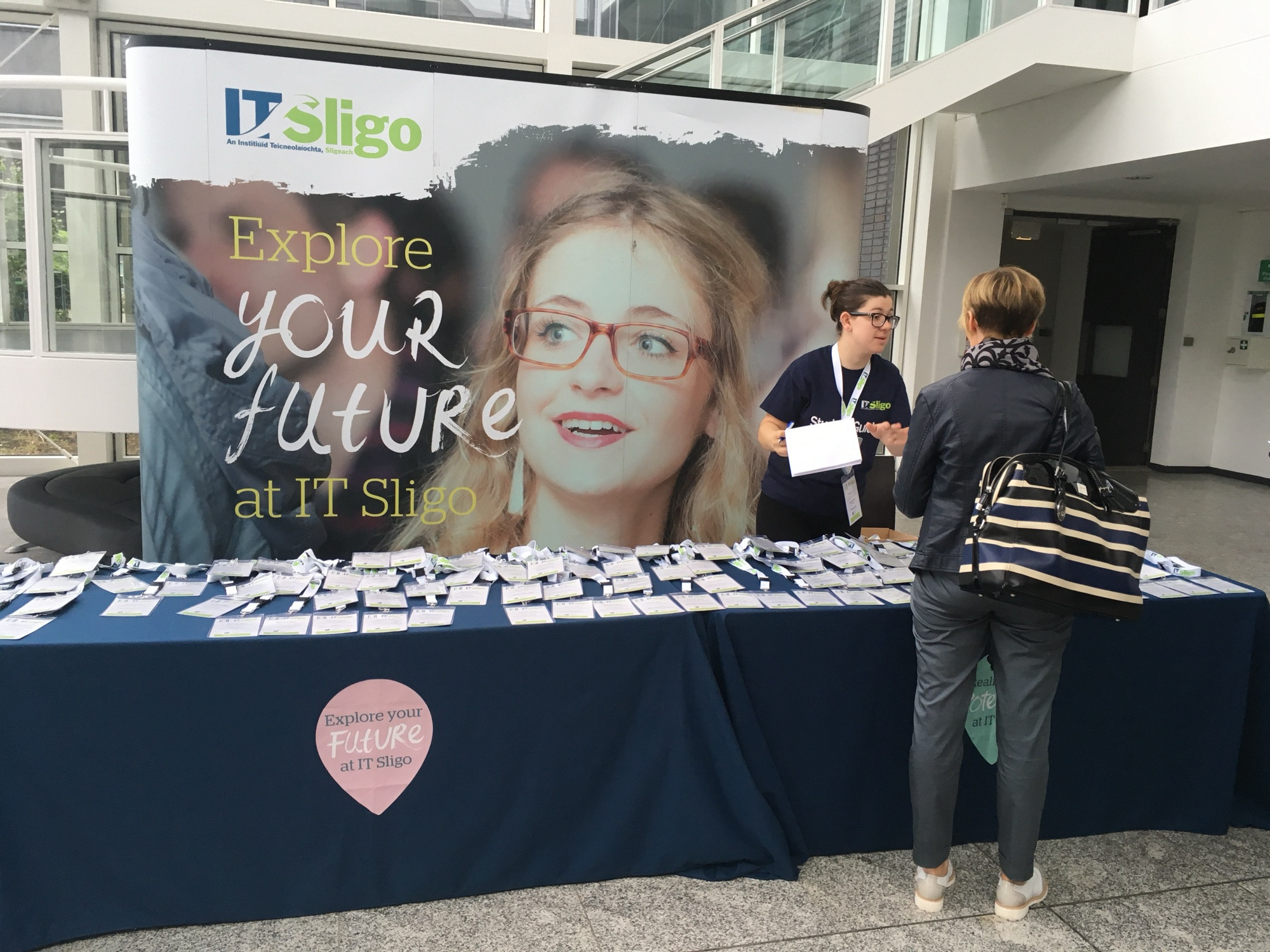 Registration at Edtech Sligo in 2017