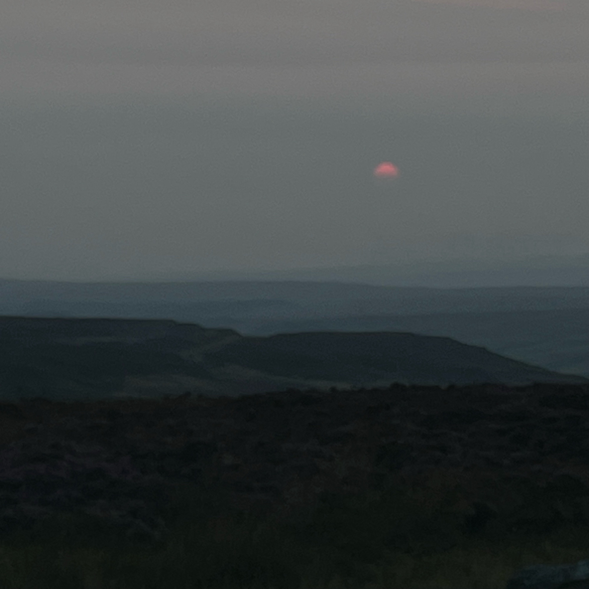 Darkness falls over the Blorenge