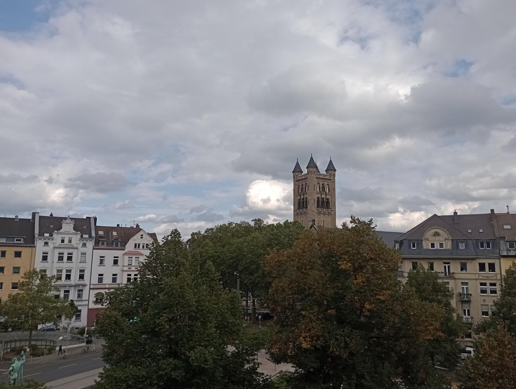 Blick auf den Fürstenplatz, oda wie dit hier heeßt