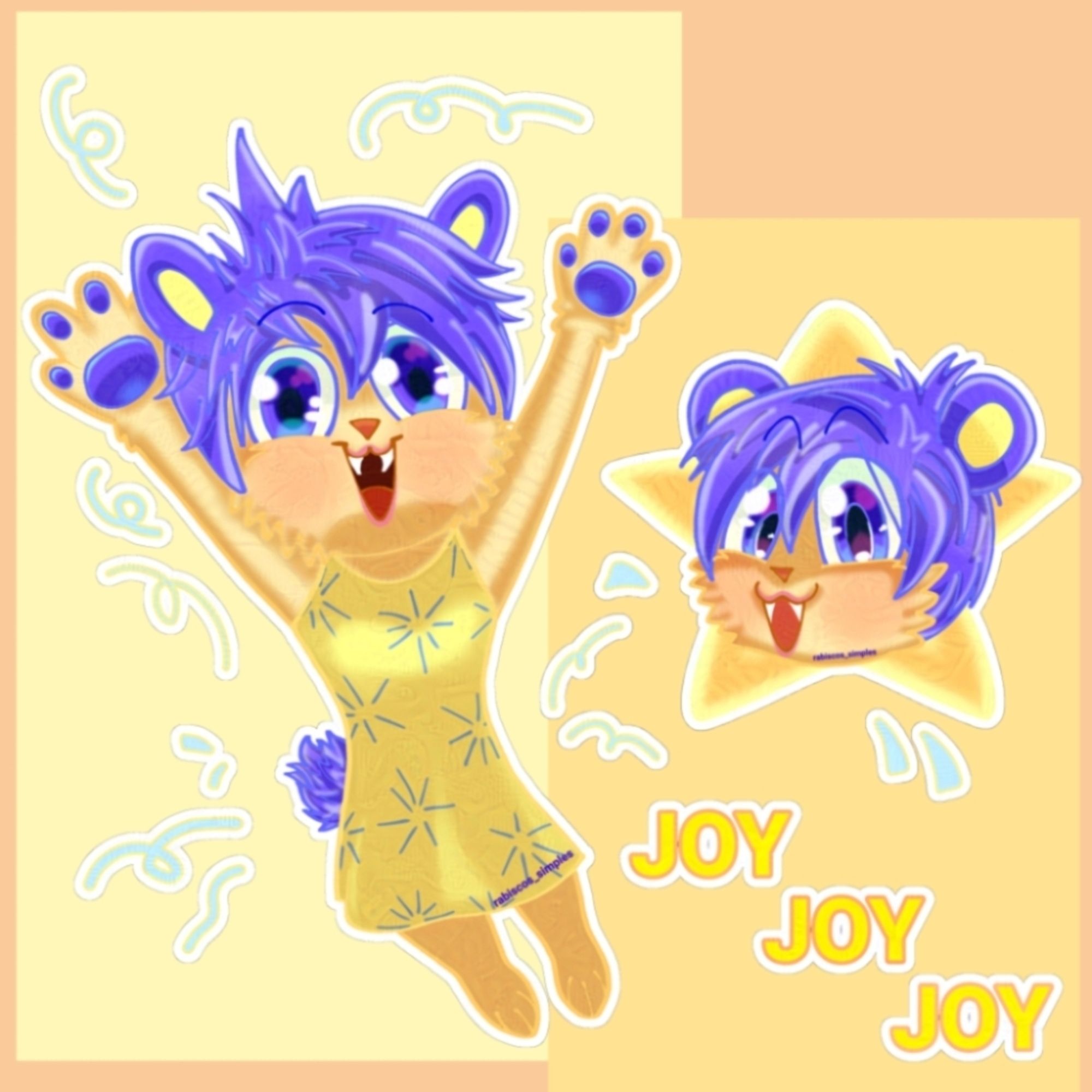 #insideoutjoyfanart #cutecore #chibichibi #chibistyle #chibibears