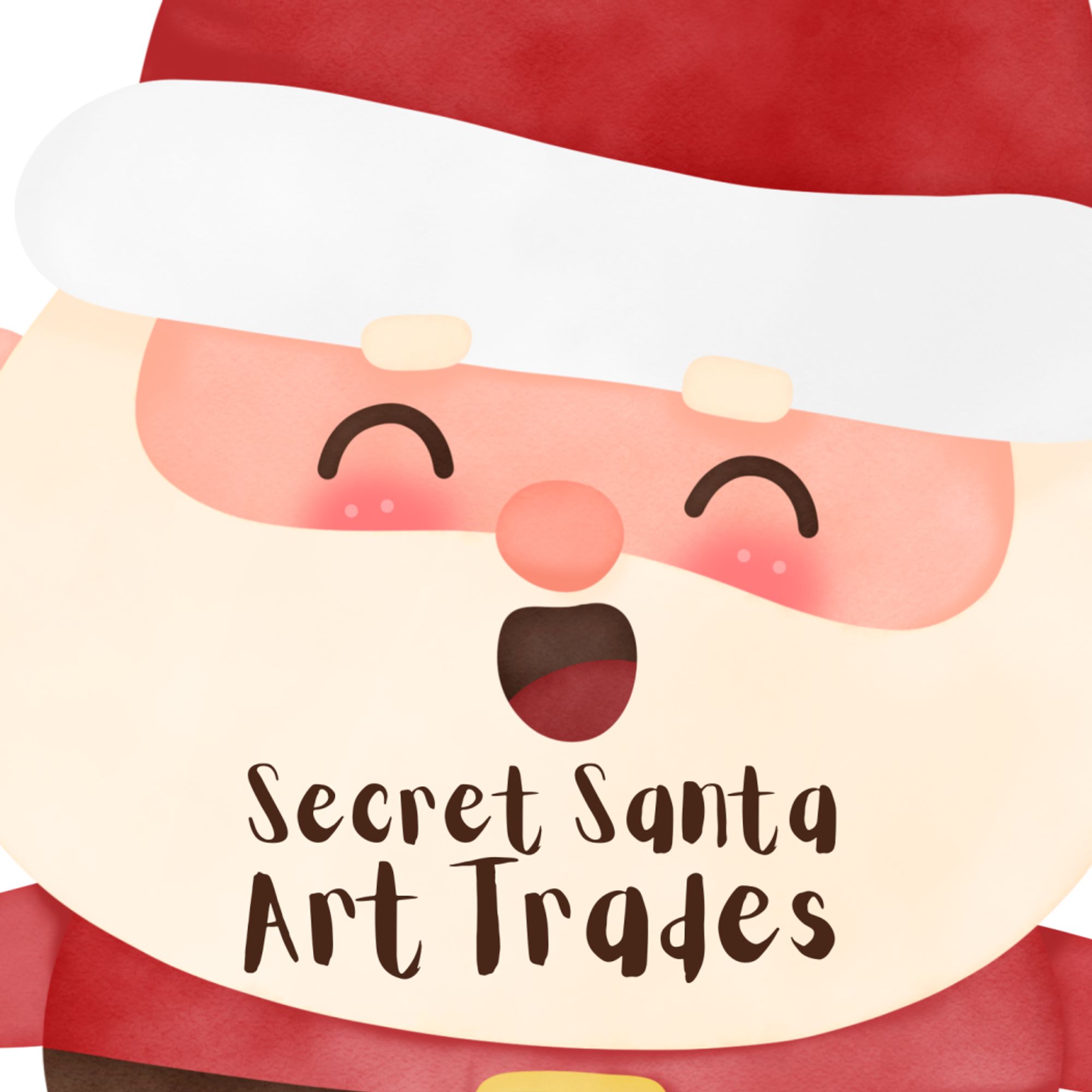 secret santa art trade invite