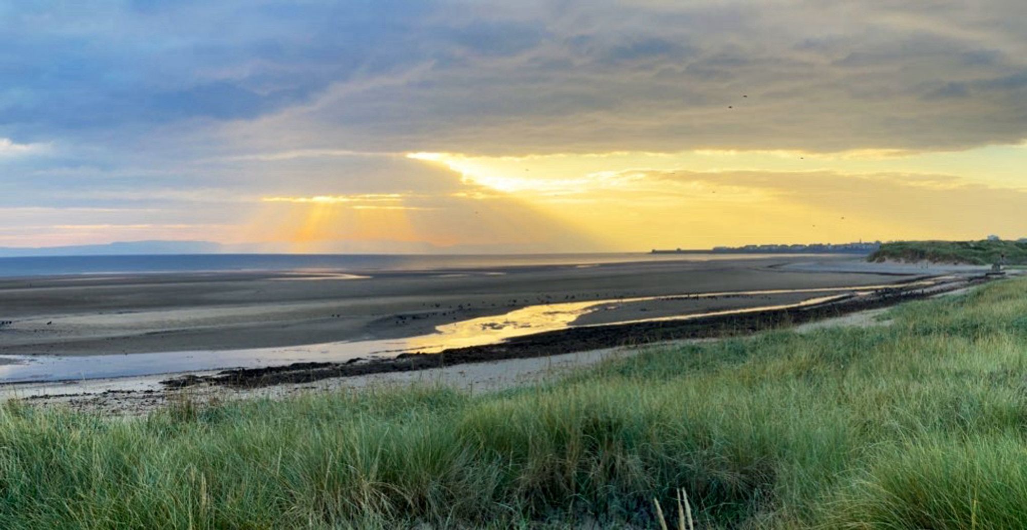 Sunset over Arran from Stevenston