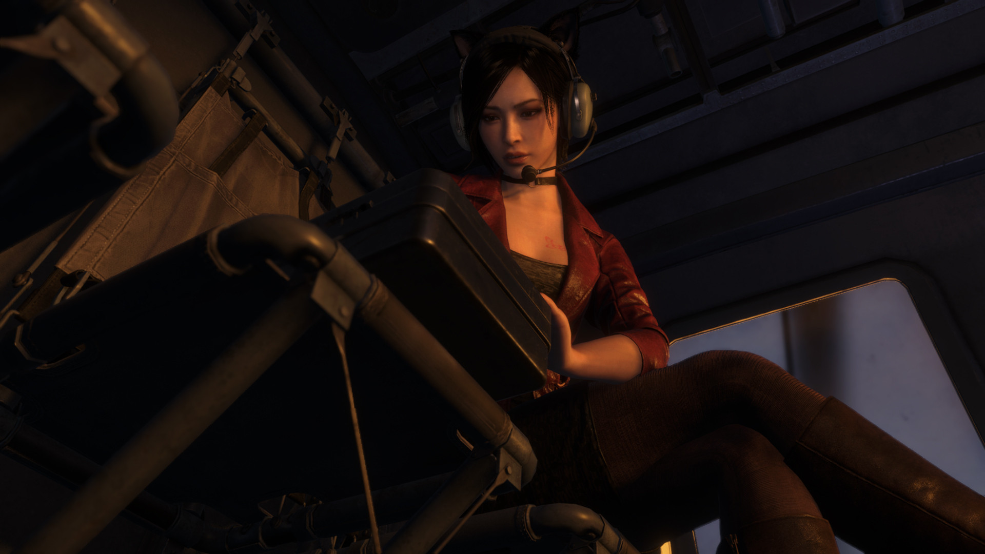 Ada Wong with Maria from Silent Hill 2 Remake outfit