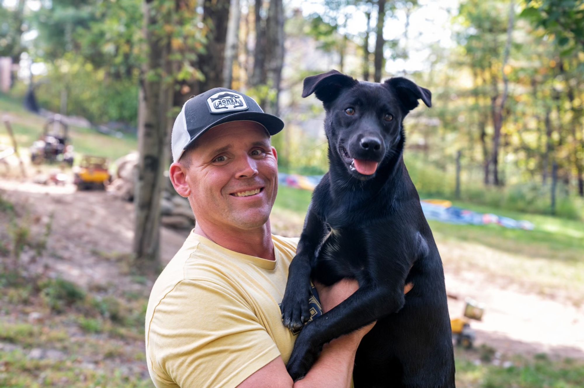 Fidget is a Young Labrador Retriever mix described as: Affectionate, Athletic, Funny and Playful