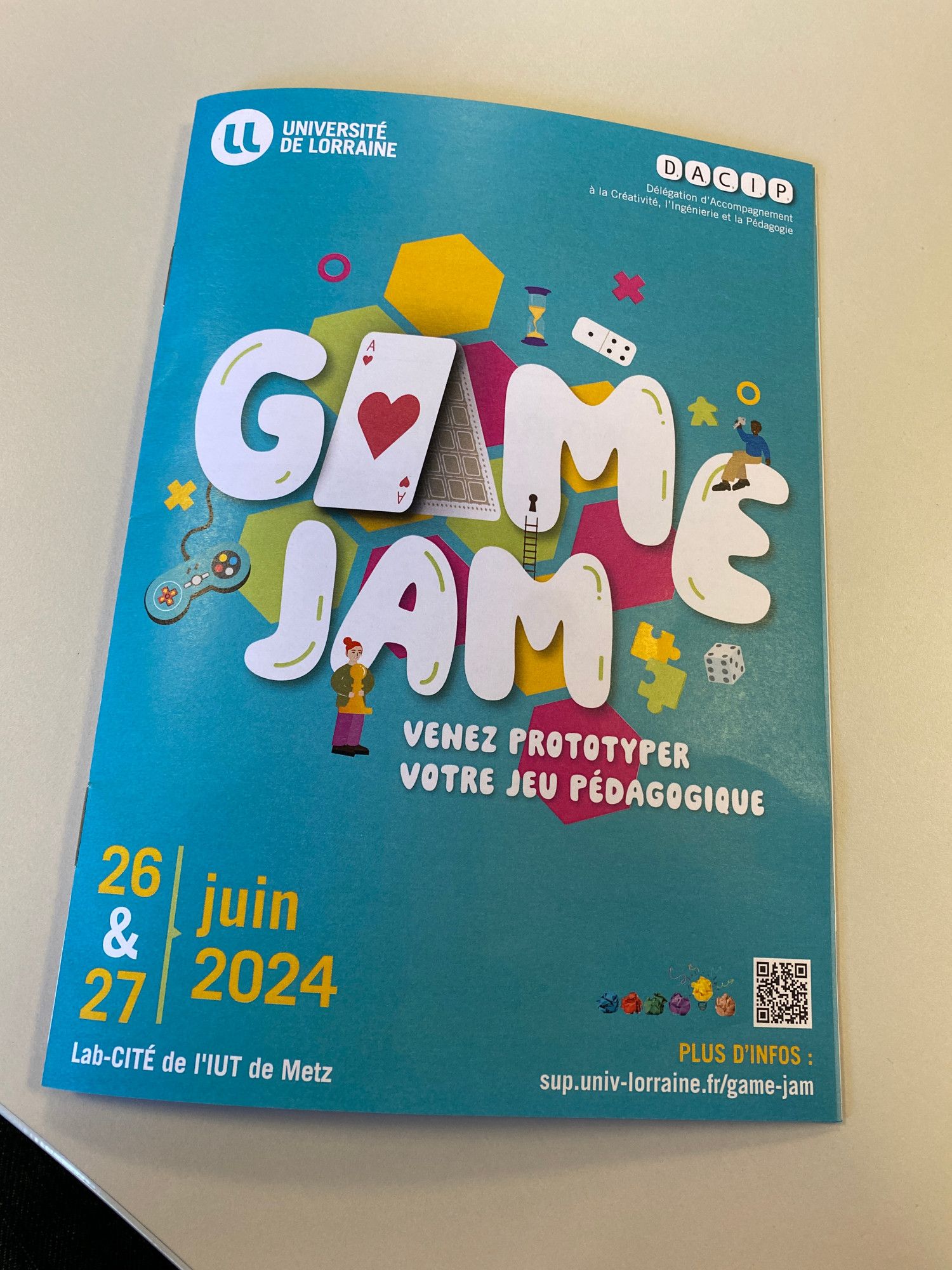 Game jam de l'Université de Lorraine