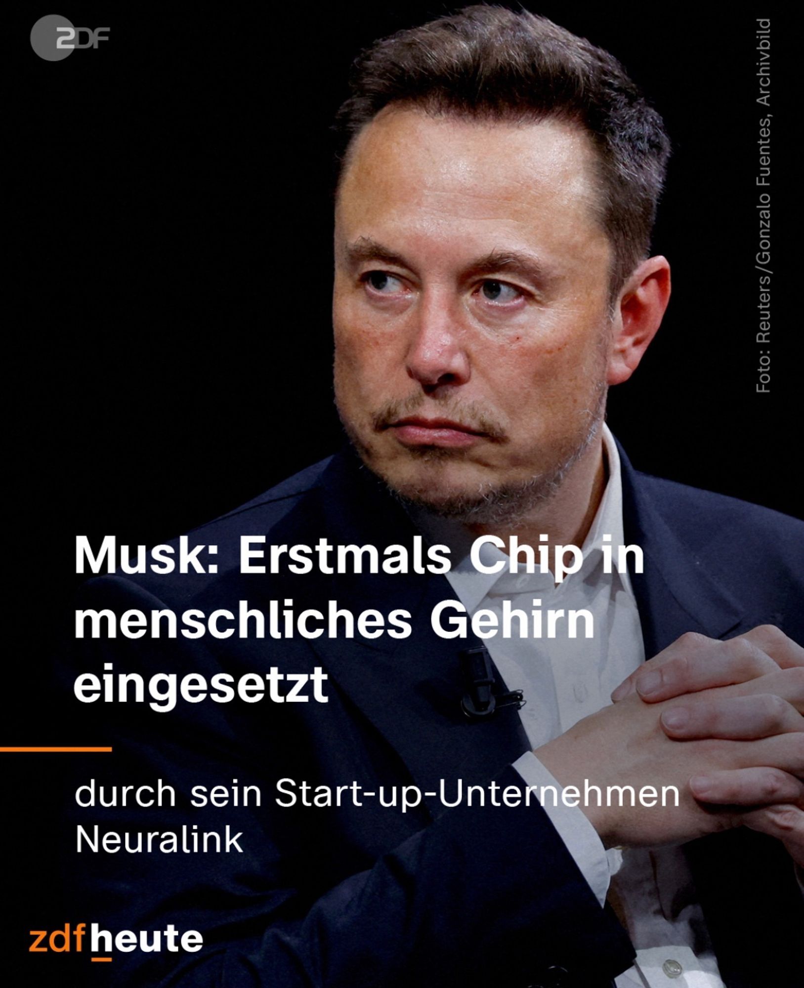 Der Faschist Elon Musk behauptet Erfindung