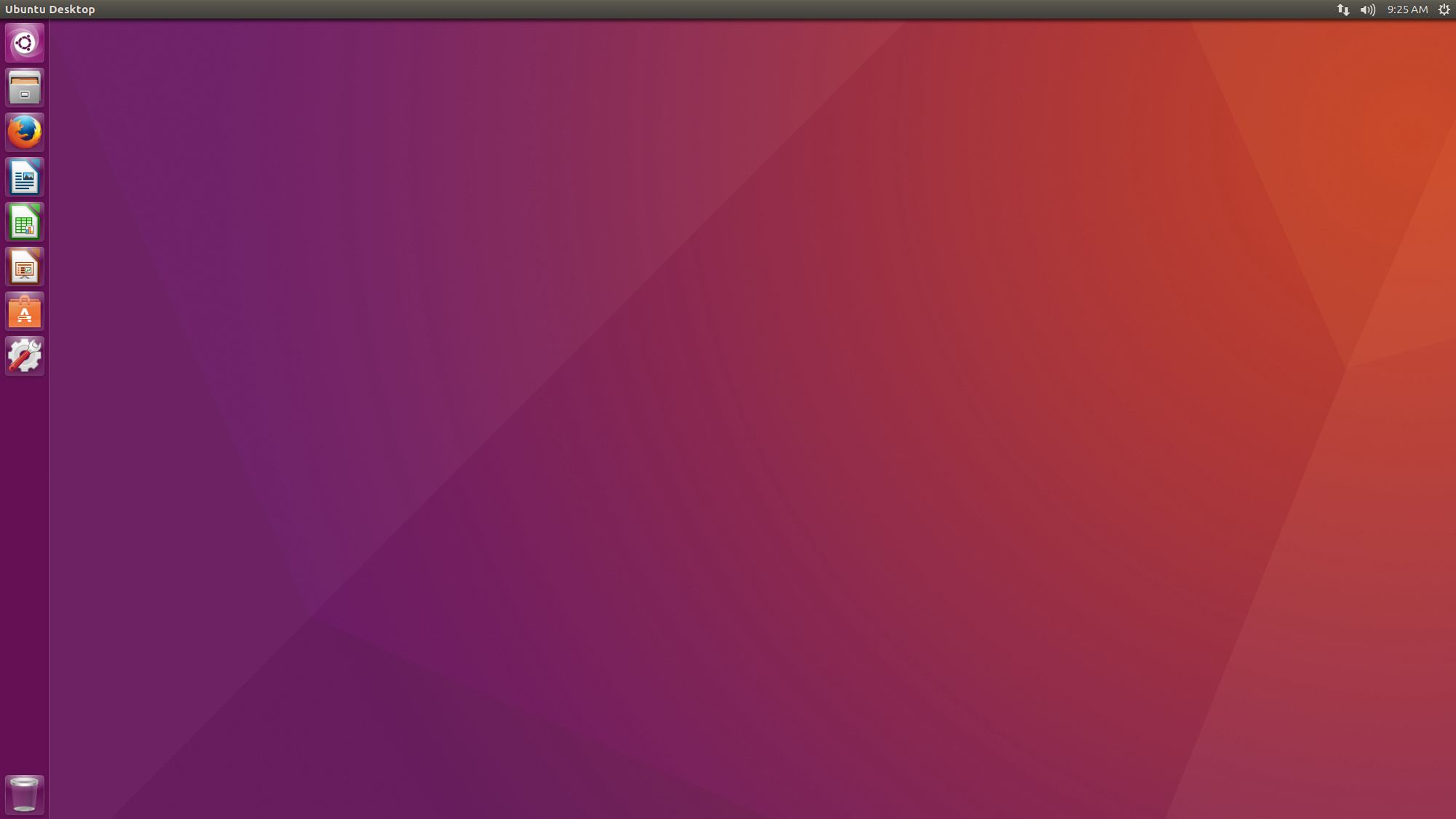 Fond d’écran Ubuntu 16.04. C’est très laid.