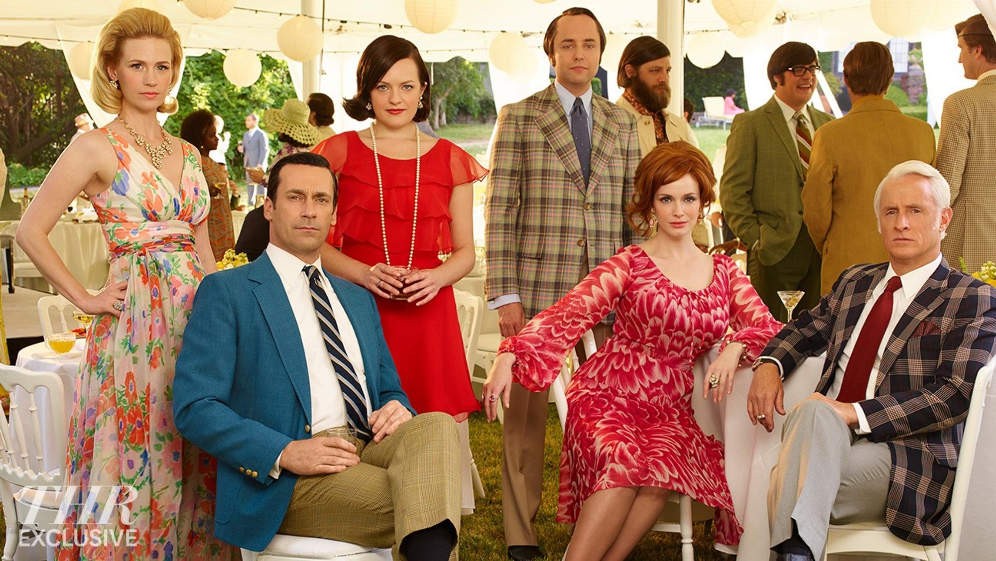 The cast of “Mad Men.”