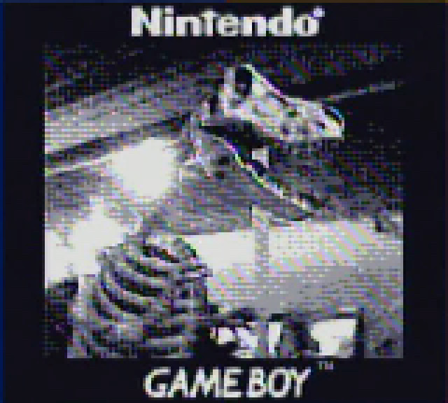 game boy camera photos. this one's a dinosaur skeleton! rawr