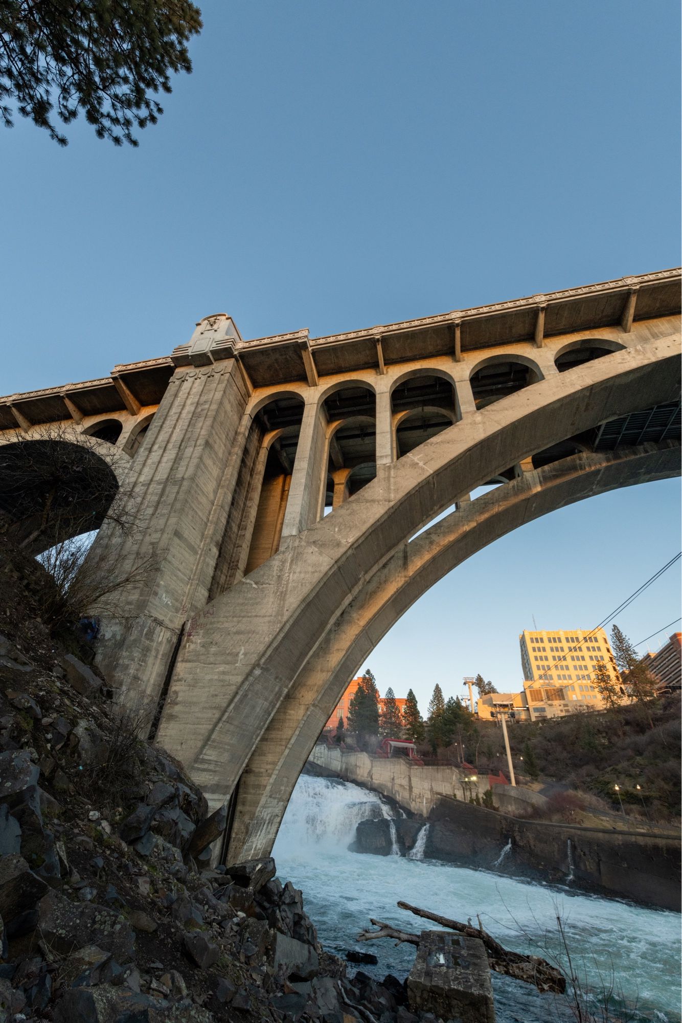 Monroe Street Bridge in Spokane, Wash.