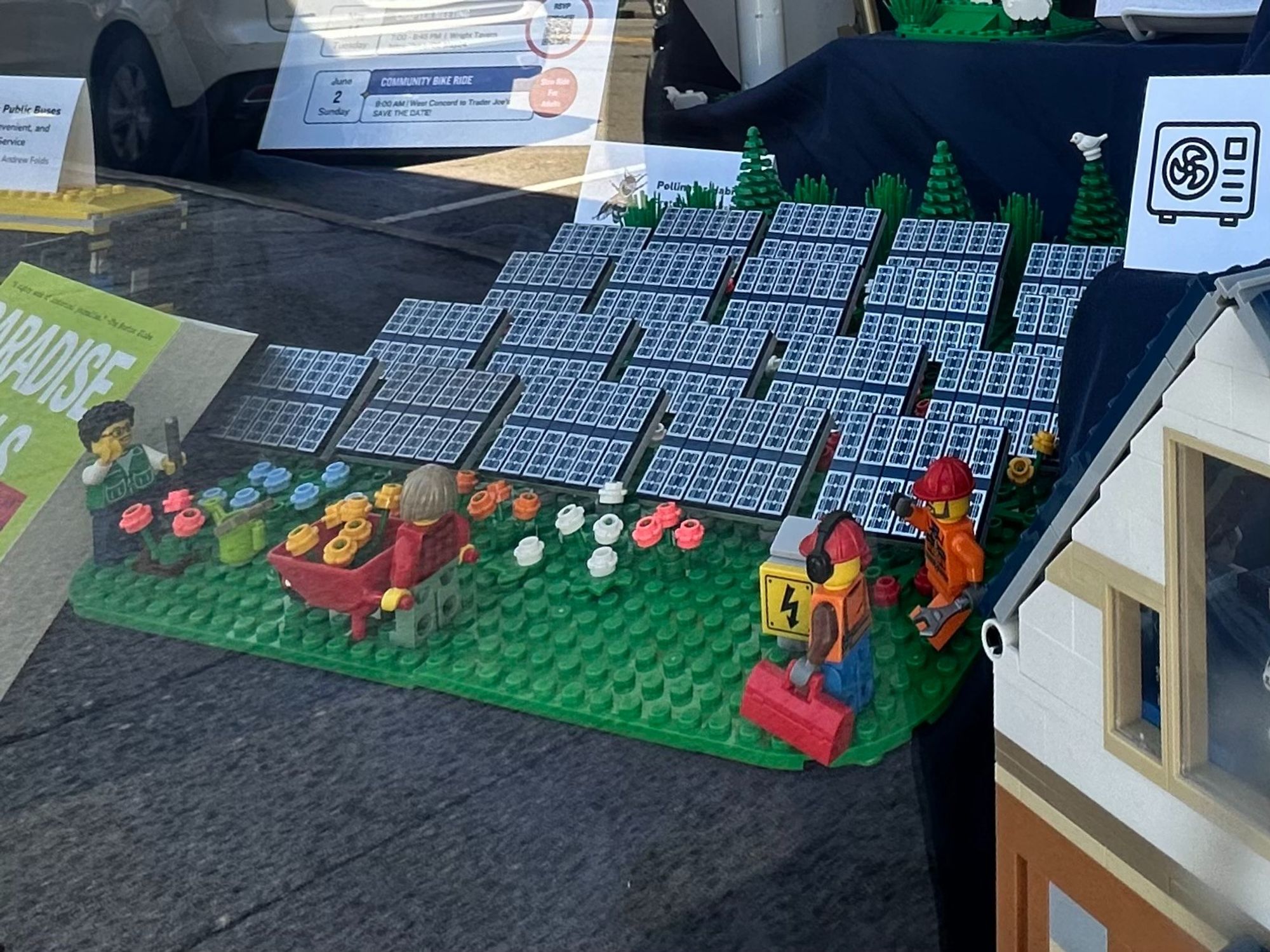 LEGO solar farm