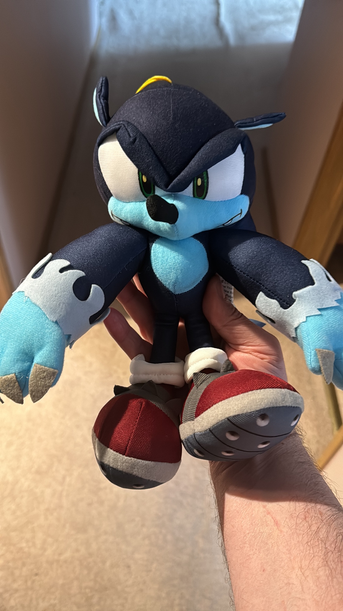 Sonic the Werehog plush 